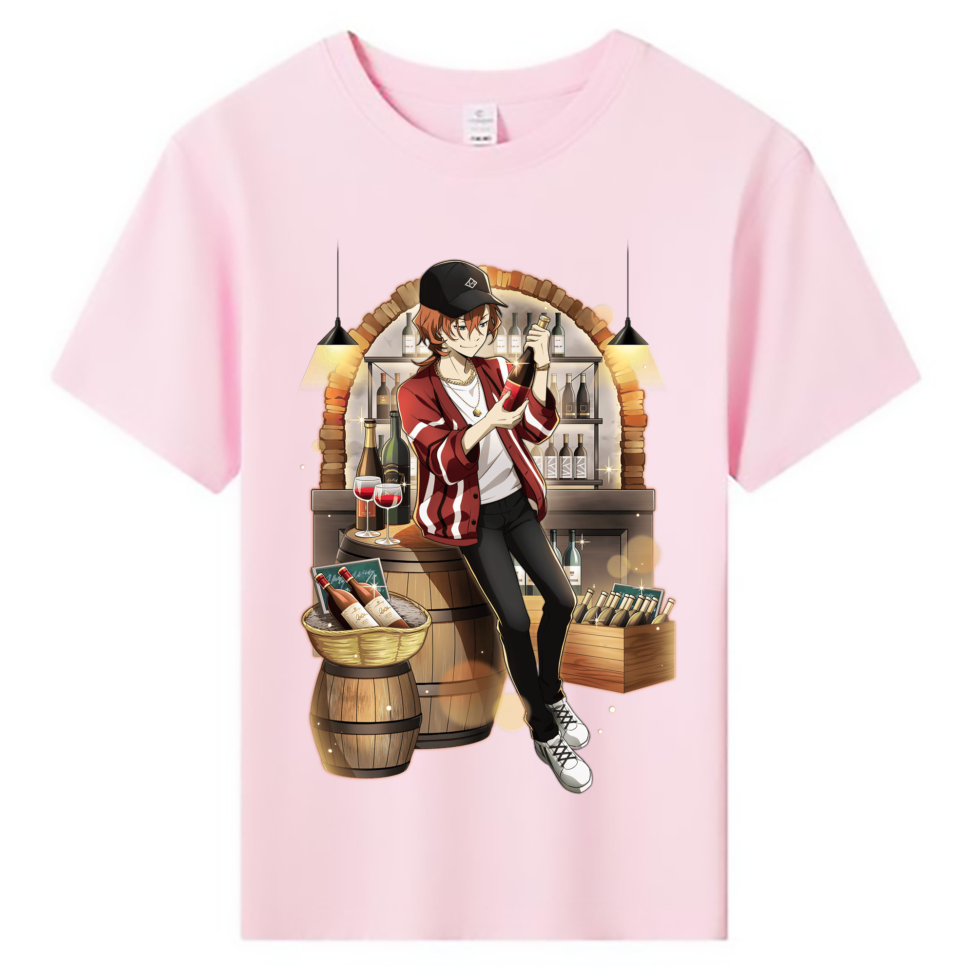 （画像用） 文豪ストレイドッグス Bungo Stray Dogs 綿100％キッズTシャツ（フロントプリント）