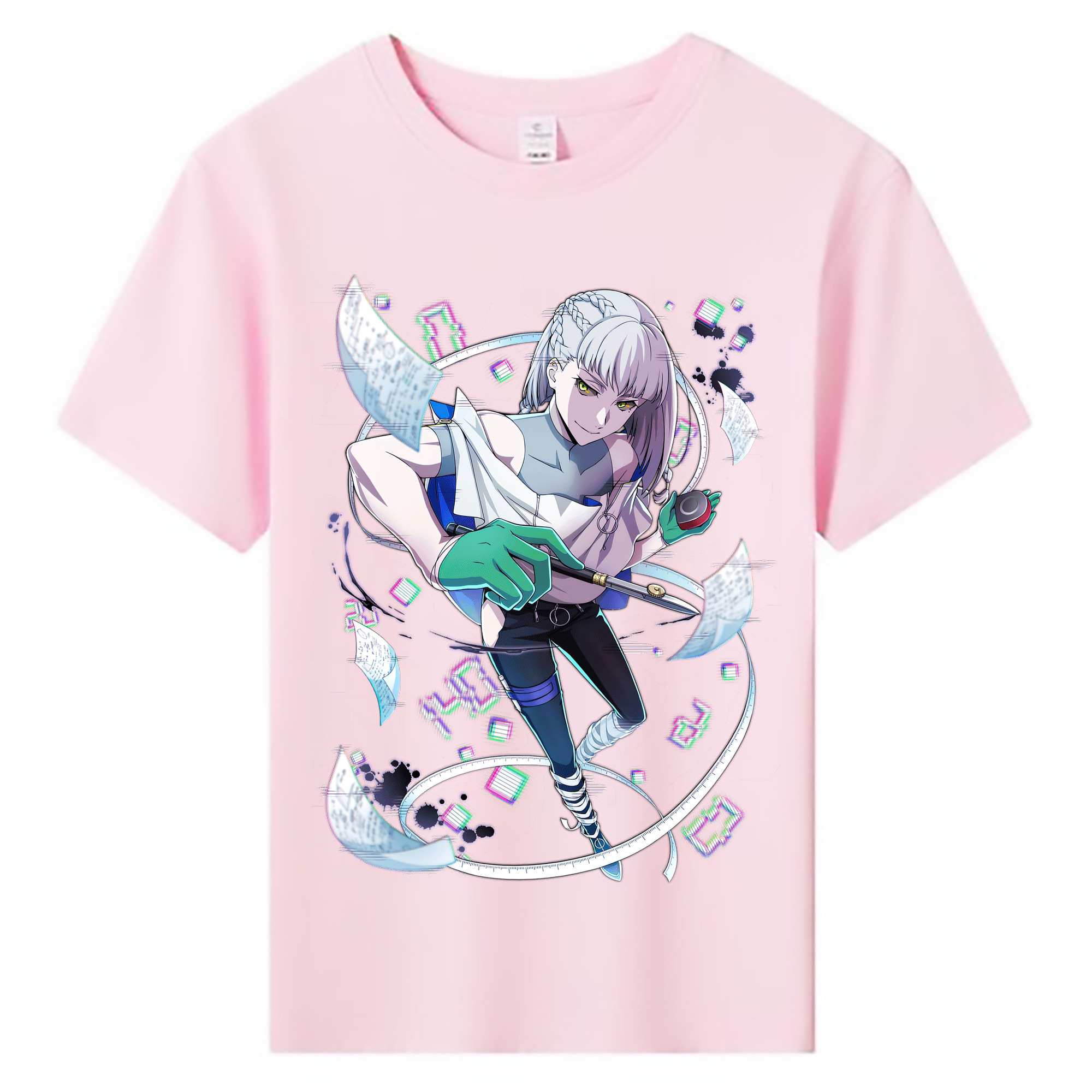 （画像用） 文豪ストレイドッグス Bungo Stray Dogs 綿100％キッズTシャツ（フロントプリント）