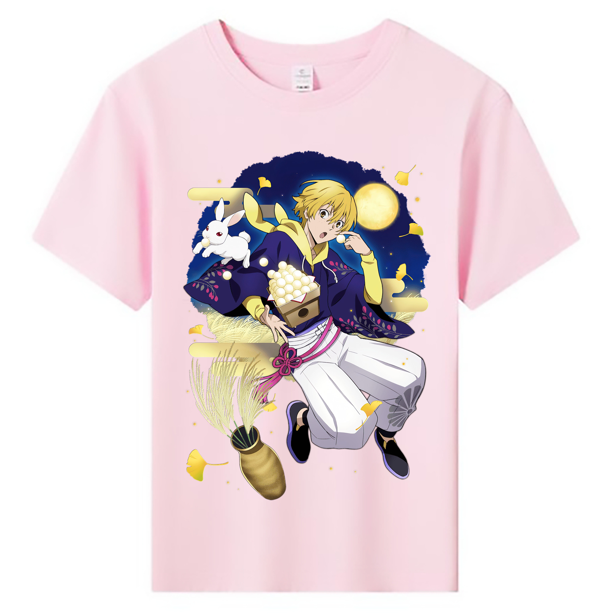 （画像用） 文豪ストレイドッグス Bungo Stray Dogs 綿100％キッズTシャツ（フロントプリント）