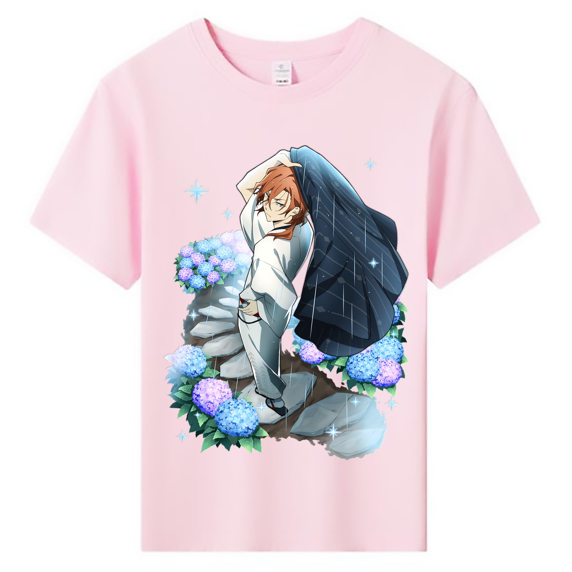（画像用） 文豪ストレイドッグス Bungo Stray Dogs 綿100％キッズTシャツ（フロントプリント）