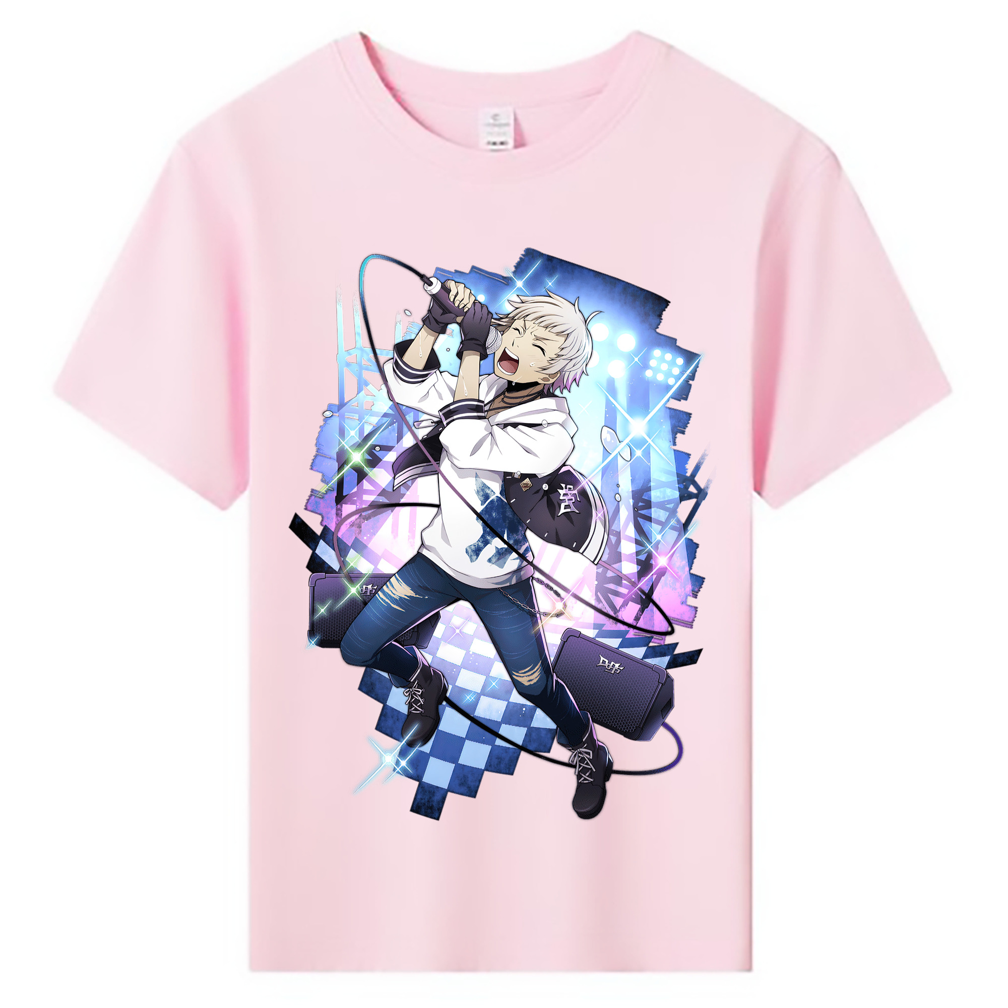 （画像用） 文豪ストレイドッグス Bungo Stray Dogs 綿100％キッズTシャツ（フロントプリント）