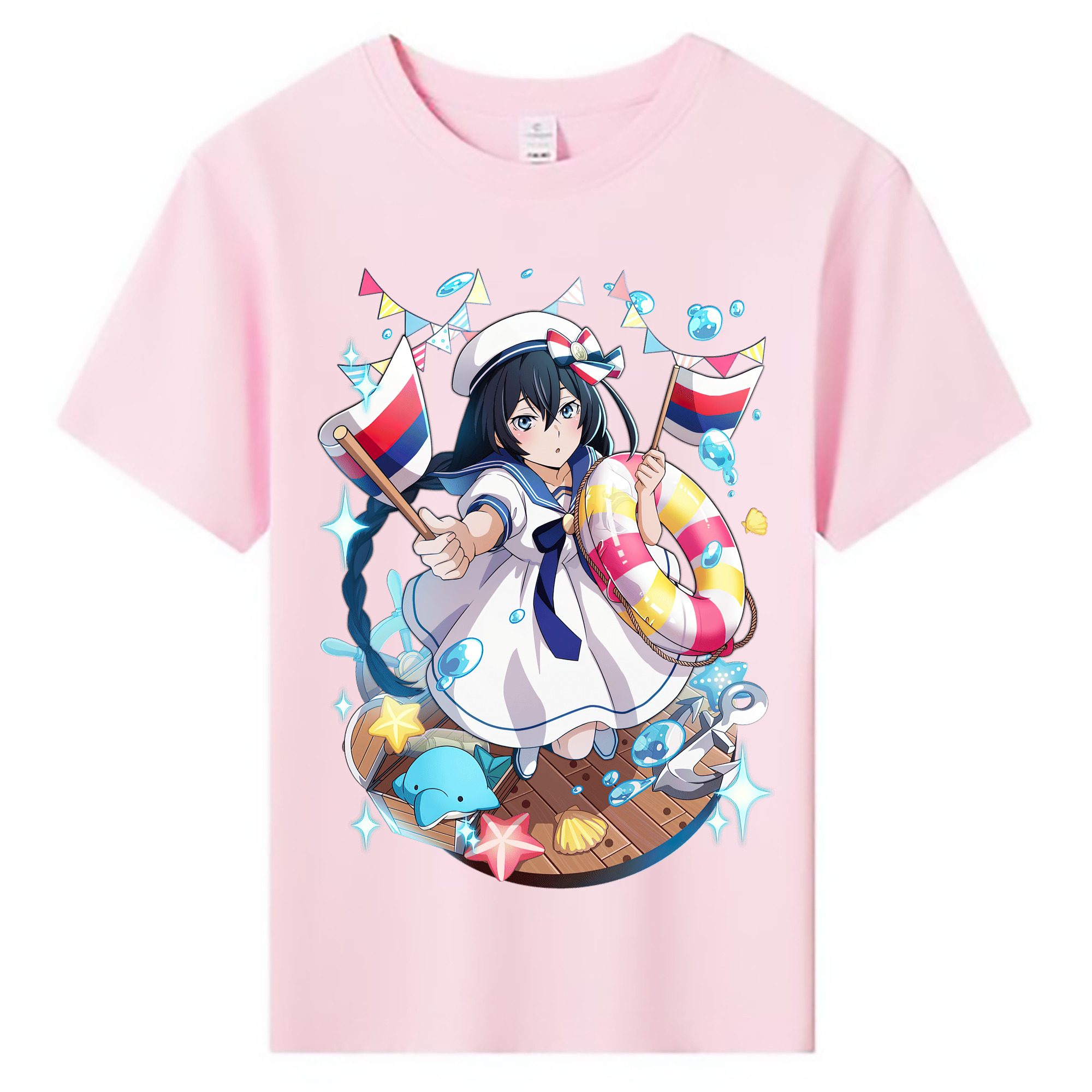 （画像用） 文豪ストレイドッグス Bungo Stray Dogs 綿100％キッズTシャツ（フロントプリント）