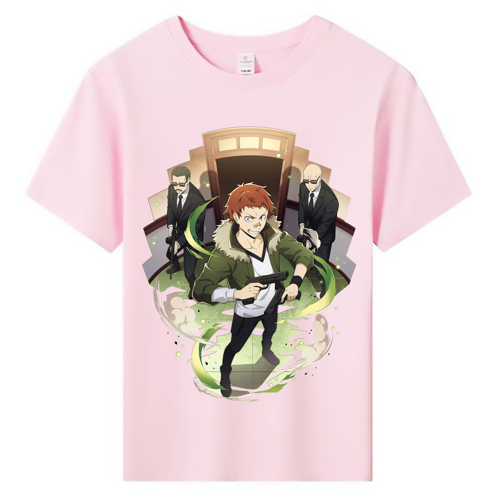 （画像用） 文豪ストレイドッグス Bungo Stray Dogs 綿100％キッズTシャツ（フロントプリント）