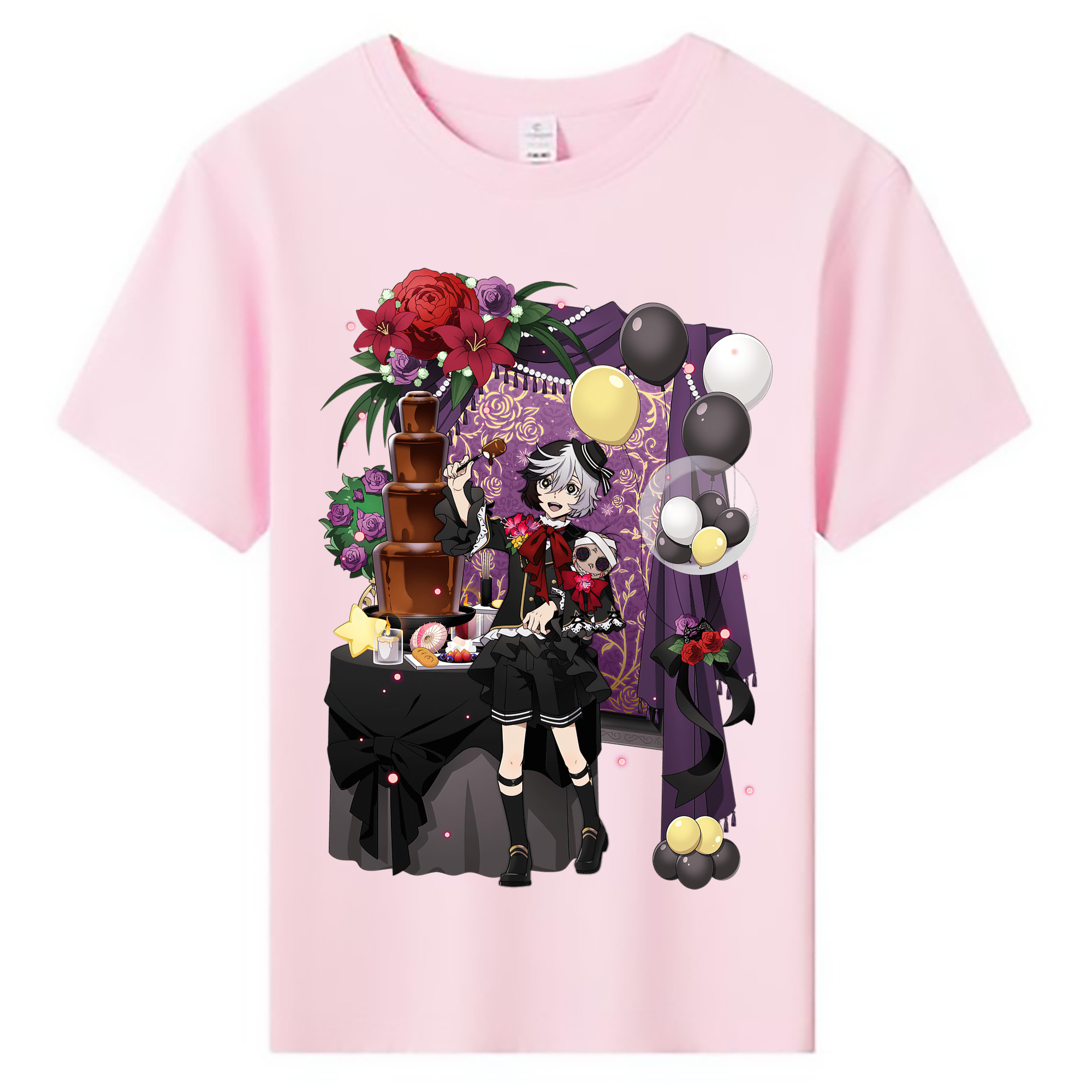 （画像用） 文豪ストレイドッグス Bungo Stray Dogs 綿100％キッズTシャツ（フロントプリント）