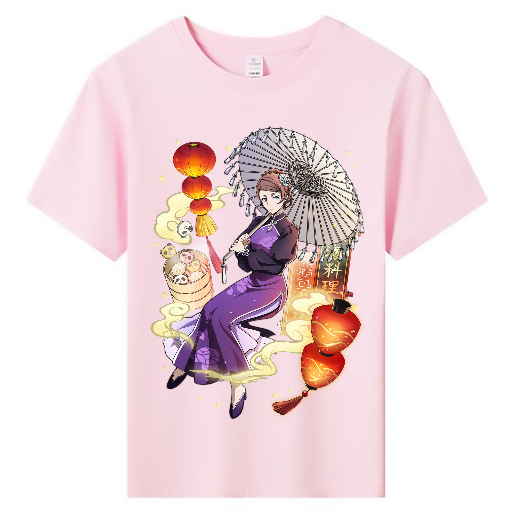 （画像用） 文豪ストレイドッグス Bungo Stray Dogs 綿100％キッズTシャツ（フロントプリント）
