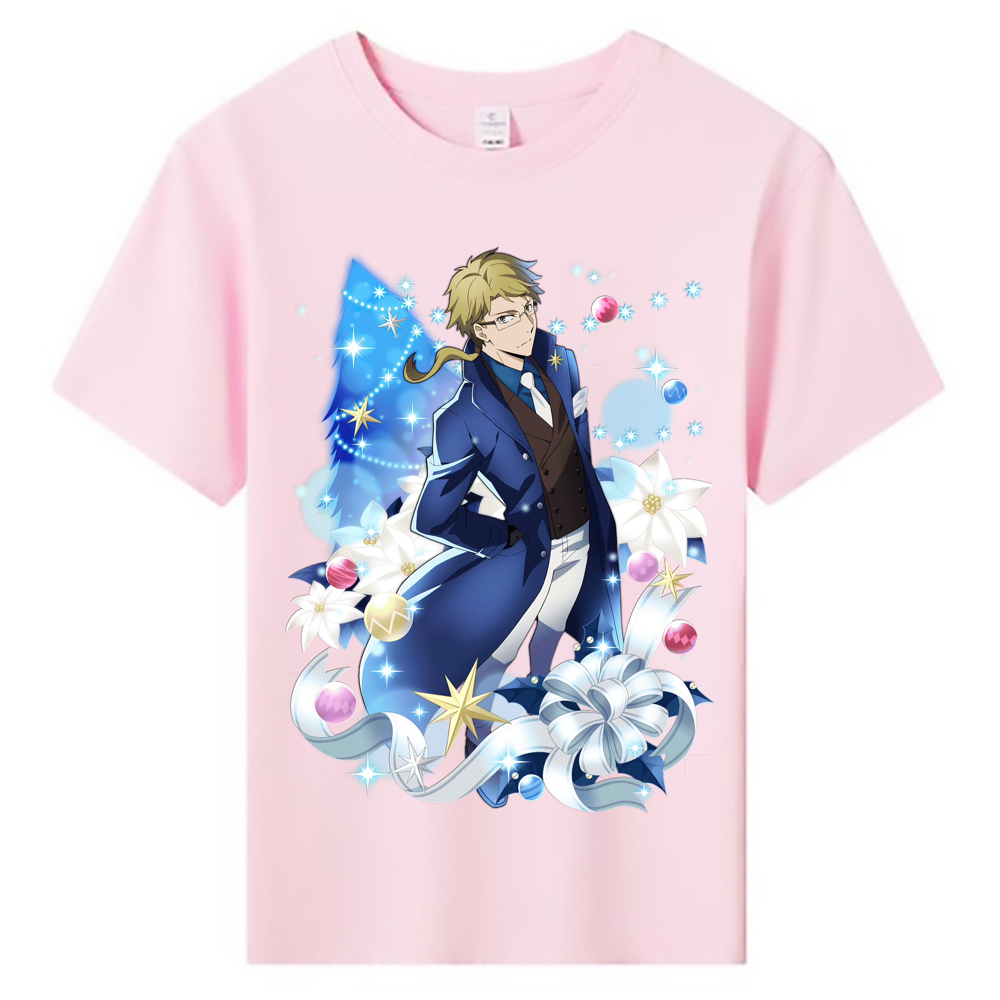 （画像用） 文豪ストレイドッグス Bungo Stray Dogs 綿100％キッズTシャツ（フロントプリント）