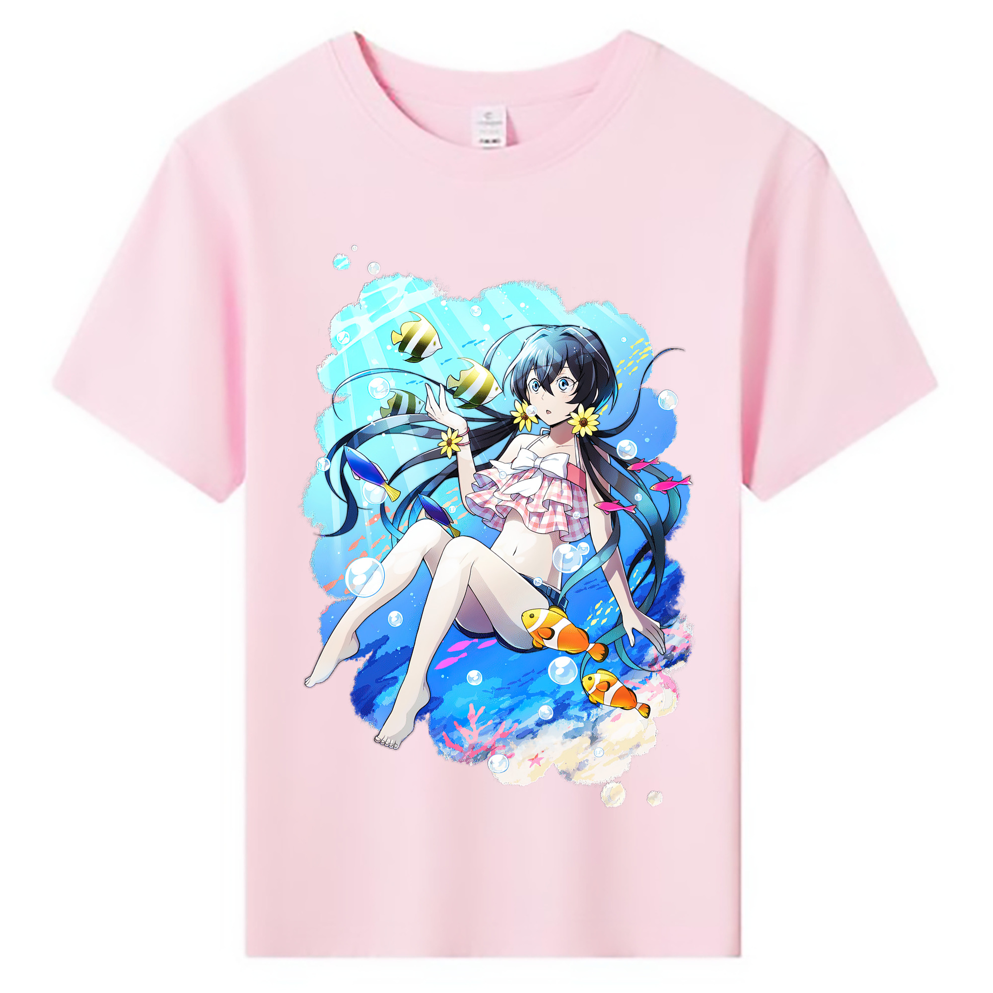 （画像用） 文豪ストレイドッグス Bungo Stray Dogs 綿100％キッズTシャツ（フロントプリント）