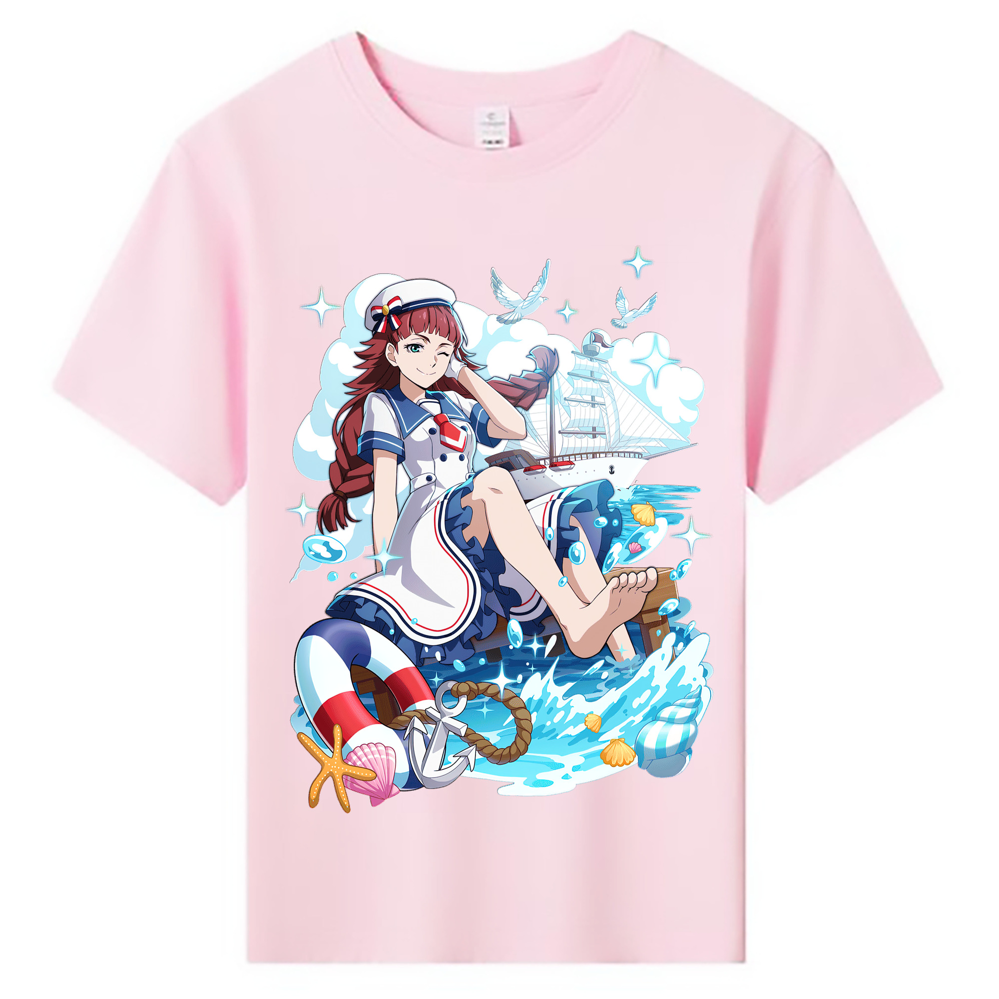 （画像用） 文豪ストレイドッグス Bungo Stray Dogs 綿100％キッズTシャツ（フロントプリント）