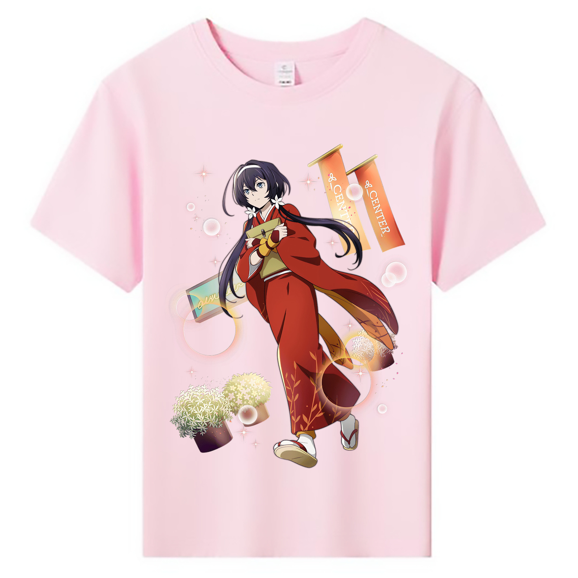 （画像用） 文豪ストレイドッグス Bungo Stray Dogs 綿100％キッズTシャツ（フロントプリント）