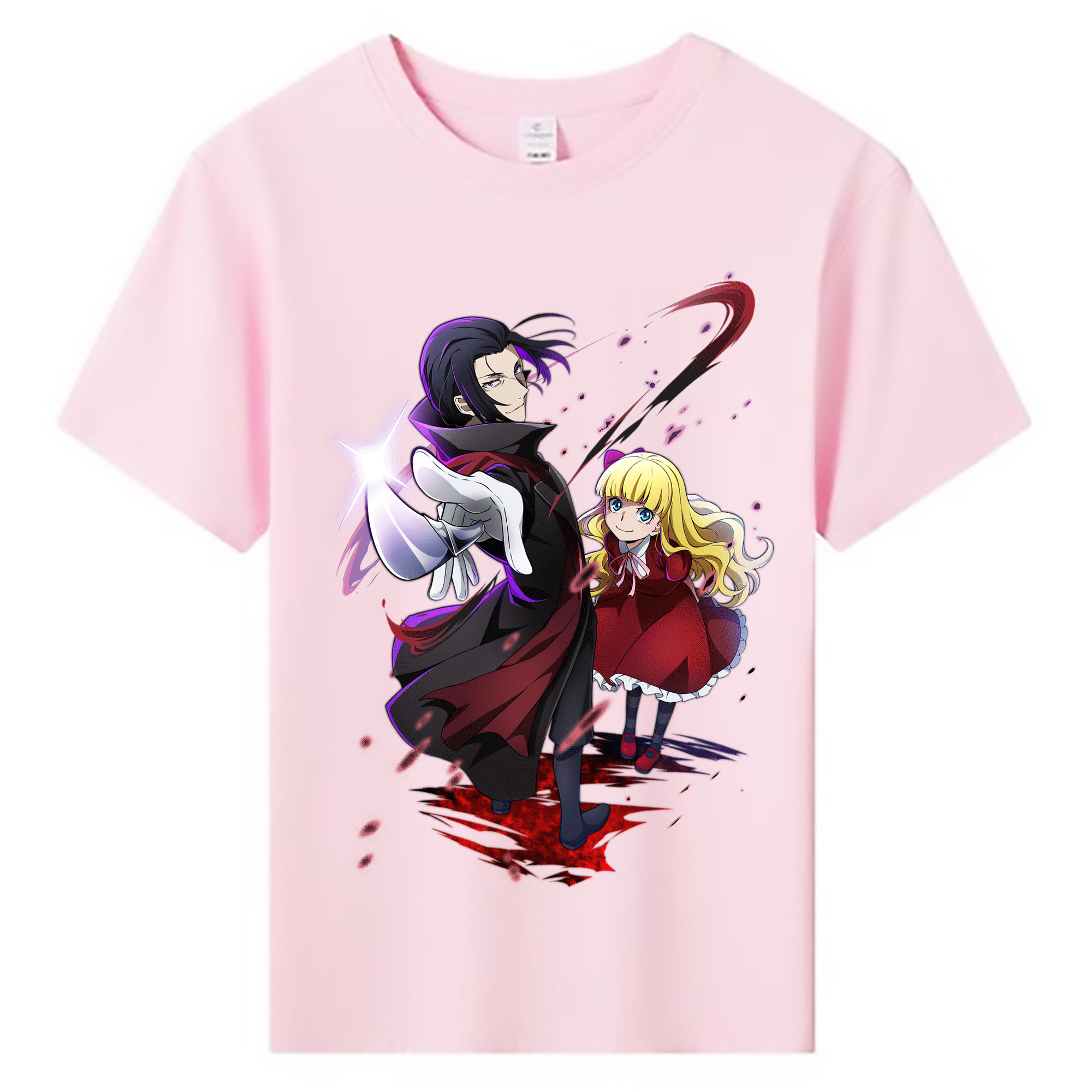 （画像用） 文豪ストレイドッグス Bungo Stray Dogs 綿100％キッズTシャツ（フロントプリント）
