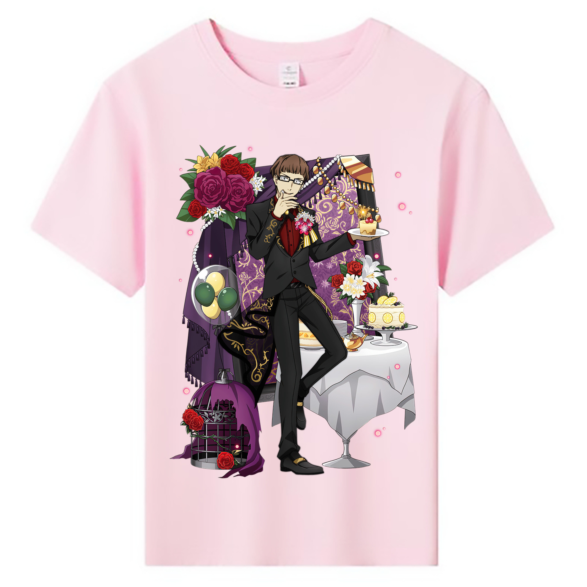 （画像用） 文豪ストレイドッグス Bungo Stray Dogs 綿100％キッズTシャツ（フロントプリント）