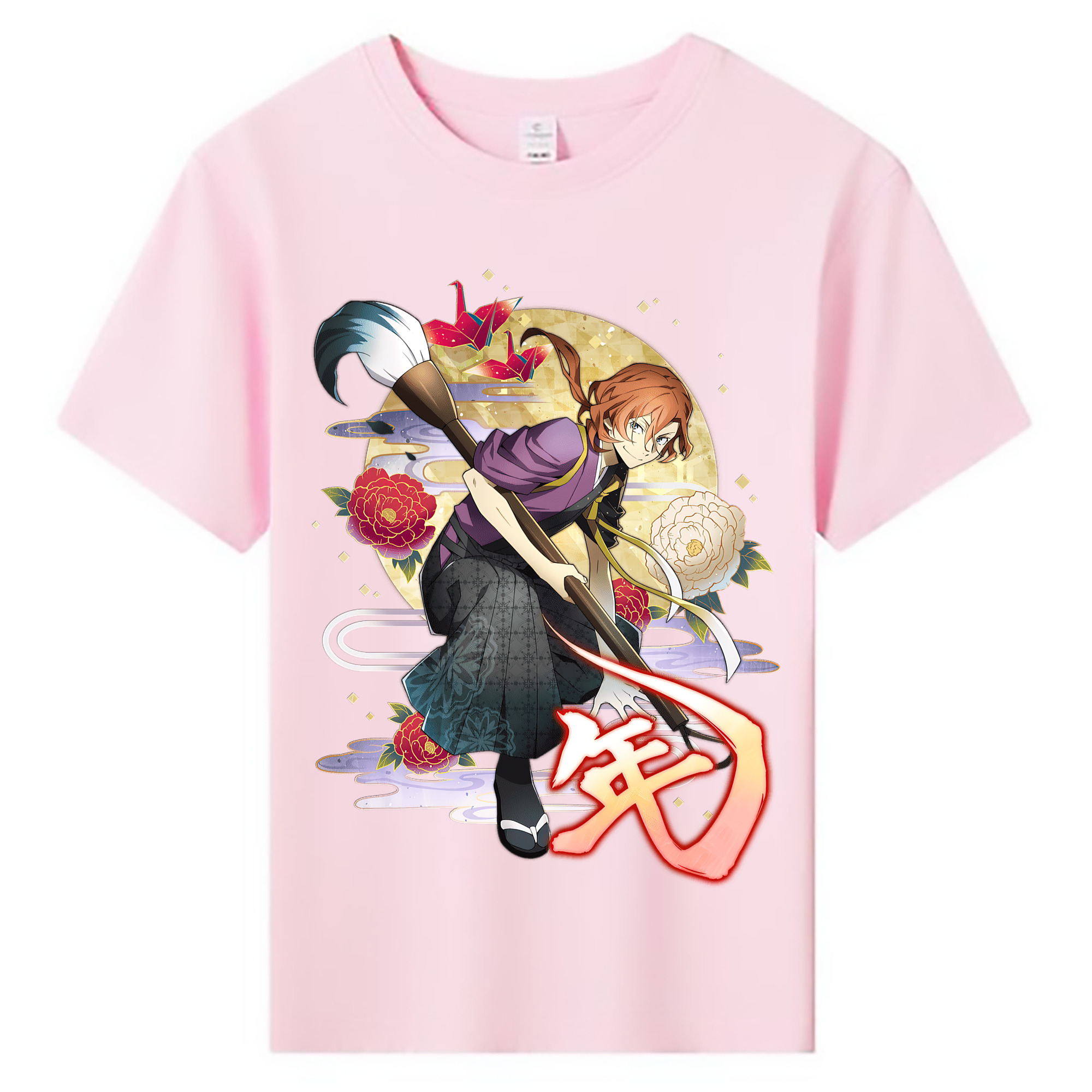 （画像用） 文豪ストレイドッグス Bungo Stray Dogs 綿100％キッズTシャツ（フロントプリント）