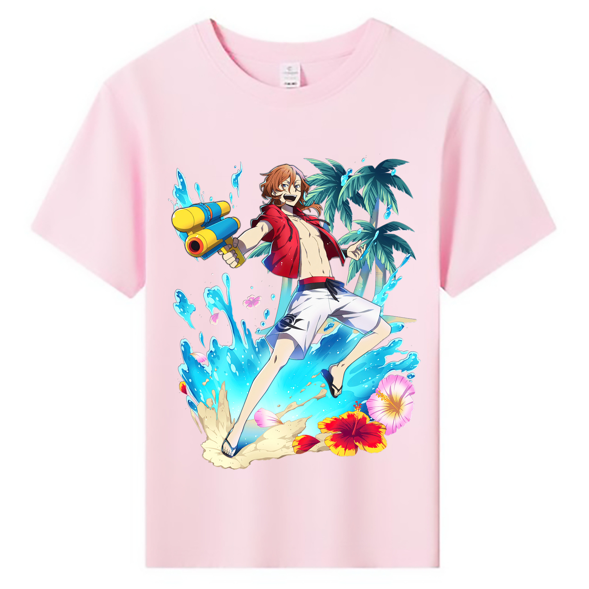 （画像用） 文豪ストレイドッグス Bungo Stray Dogs 綿100％キッズTシャツ（フロントプリント）