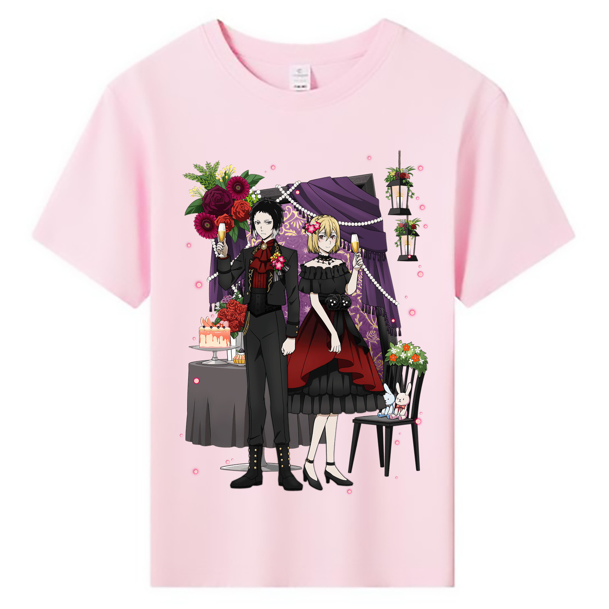 （画像用） 文豪ストレイドッグス Bungo Stray Dogs 綿100％キッズTシャツ（フロントプリント）