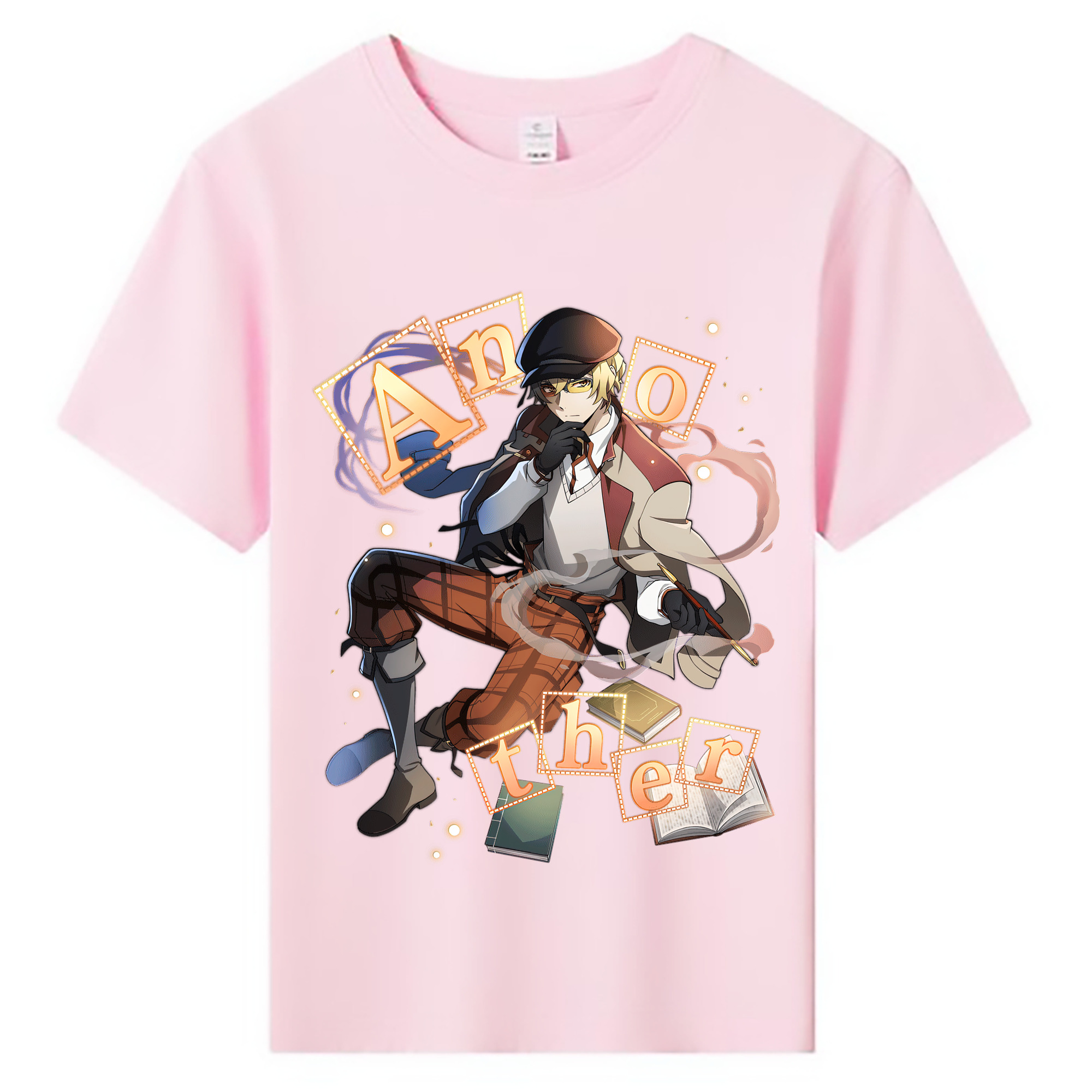 （画像用） 文豪ストレイドッグス Bungo Stray Dogs 綿100％キッズTシャツ（フロントプリント）