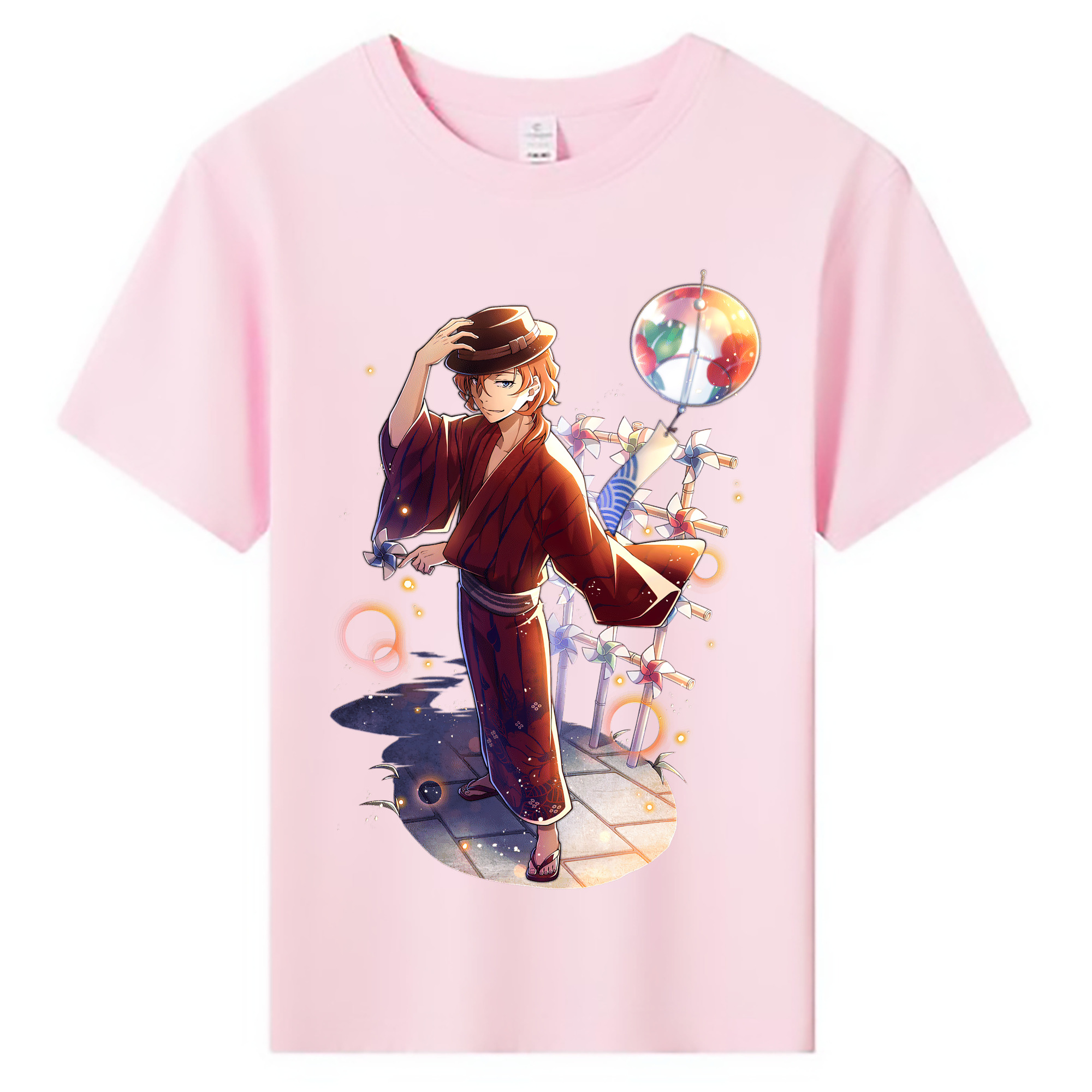 （画像用） 文豪ストレイドッグス Bungo Stray Dogs 綿100％キッズTシャツ（フロントプリント）