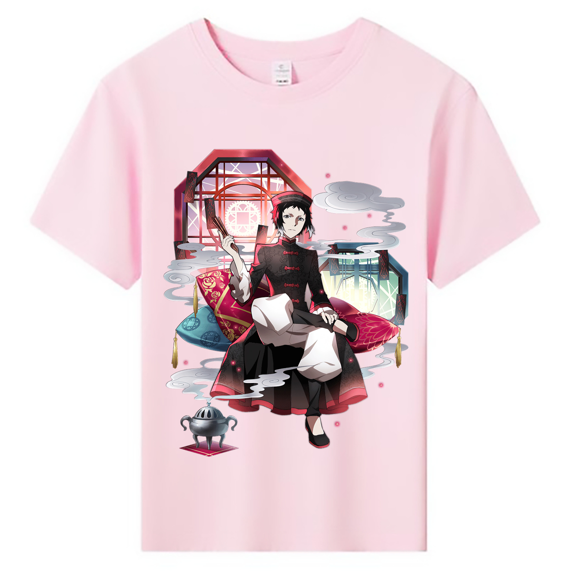 （画像用） 文豪ストレイドッグス Bungo Stray Dogs 綿100％キッズTシャツ（フロントプリント）