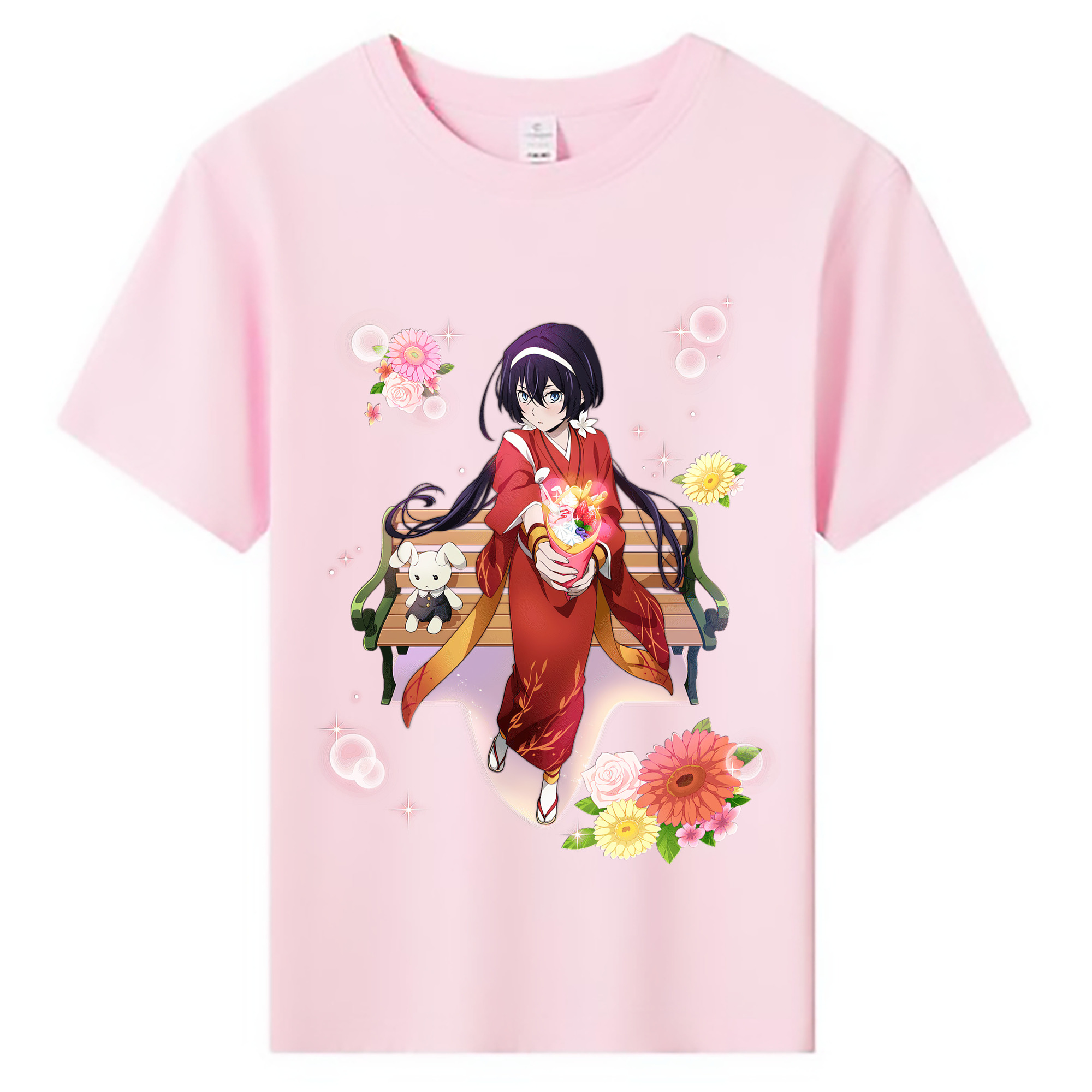 （画像用） 文豪ストレイドッグス Bungo Stray Dogs 綿100％キッズTシャツ（フロントプリント）