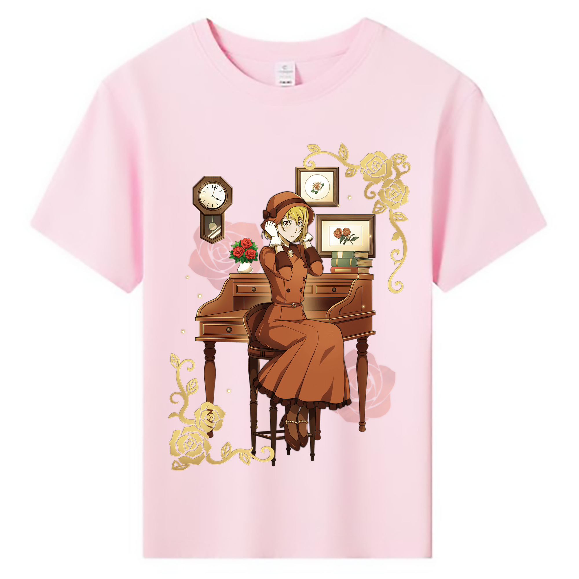（画像用） 文豪ストレイドッグス Bungo Stray Dogs 綿100％キッズTシャツ（フロントプリント）