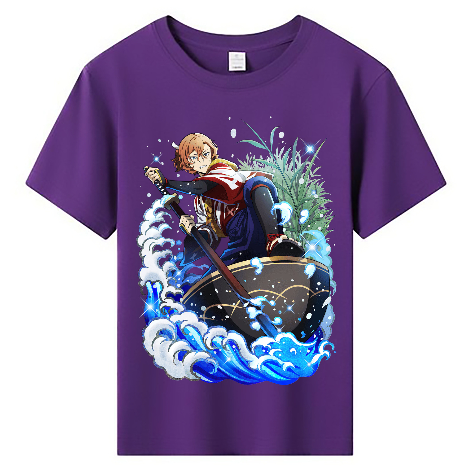 （画像用） 文豪ストレイドッグス Bungo Stray Dogs 綿100％キッズTシャツ（フロントプリント）
