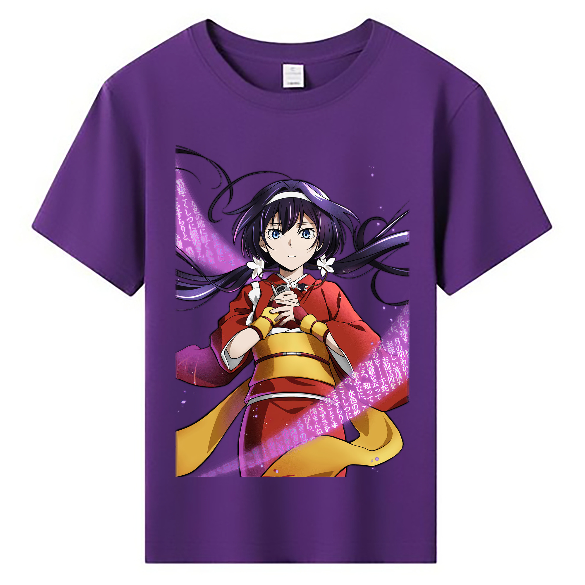 （画像用） 文豪ストレイドッグス Bungo Stray Dogs 綿100％キッズTシャツ（フロントプリント）