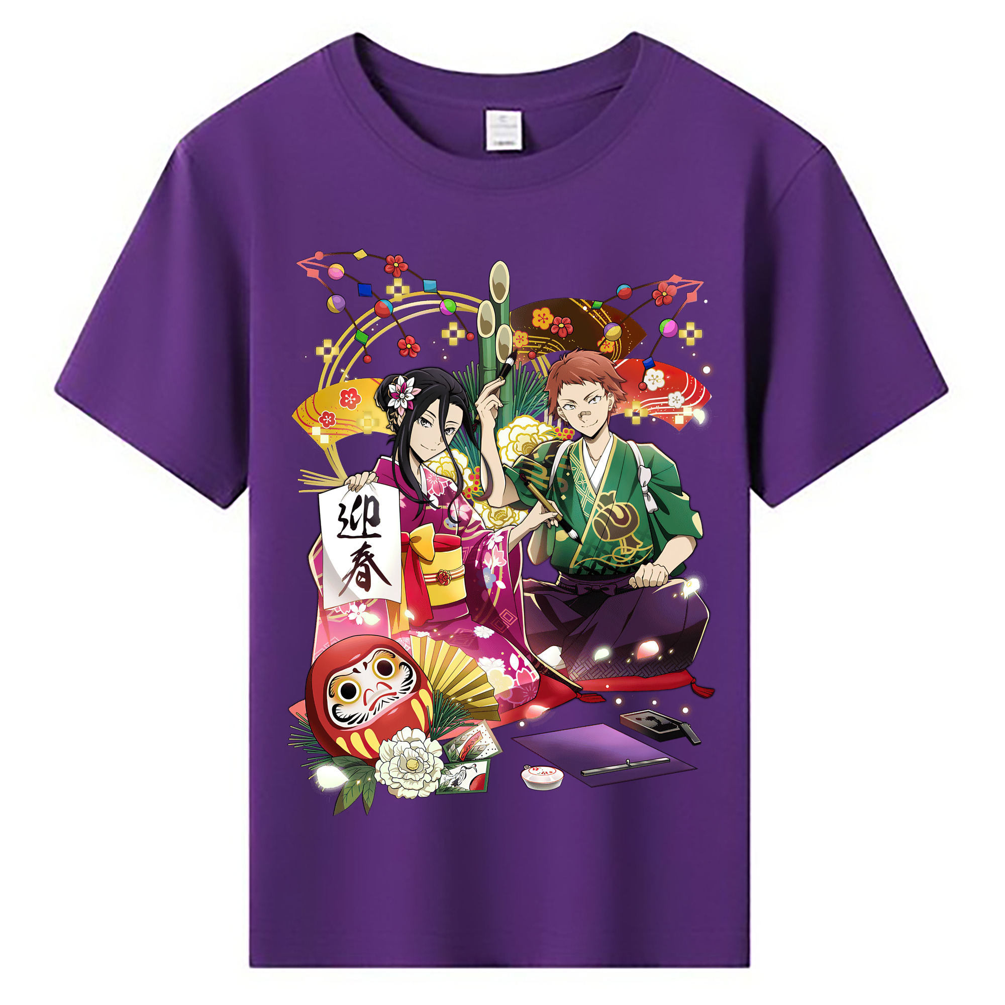 （画像用） 文豪ストレイドッグス Bungo Stray Dogs 綿100％キッズTシャツ（フロントプリント）