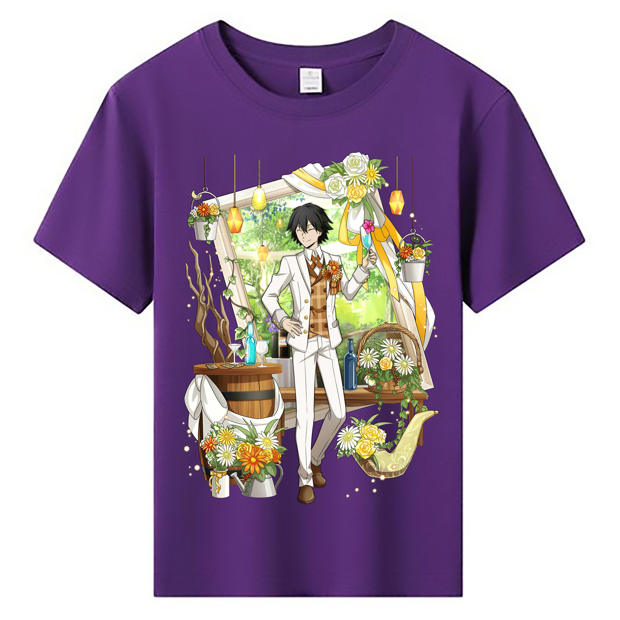 （画像用） 文豪ストレイドッグス Bungo Stray Dogs 綿100％キッズTシャツ（フロントプリント）