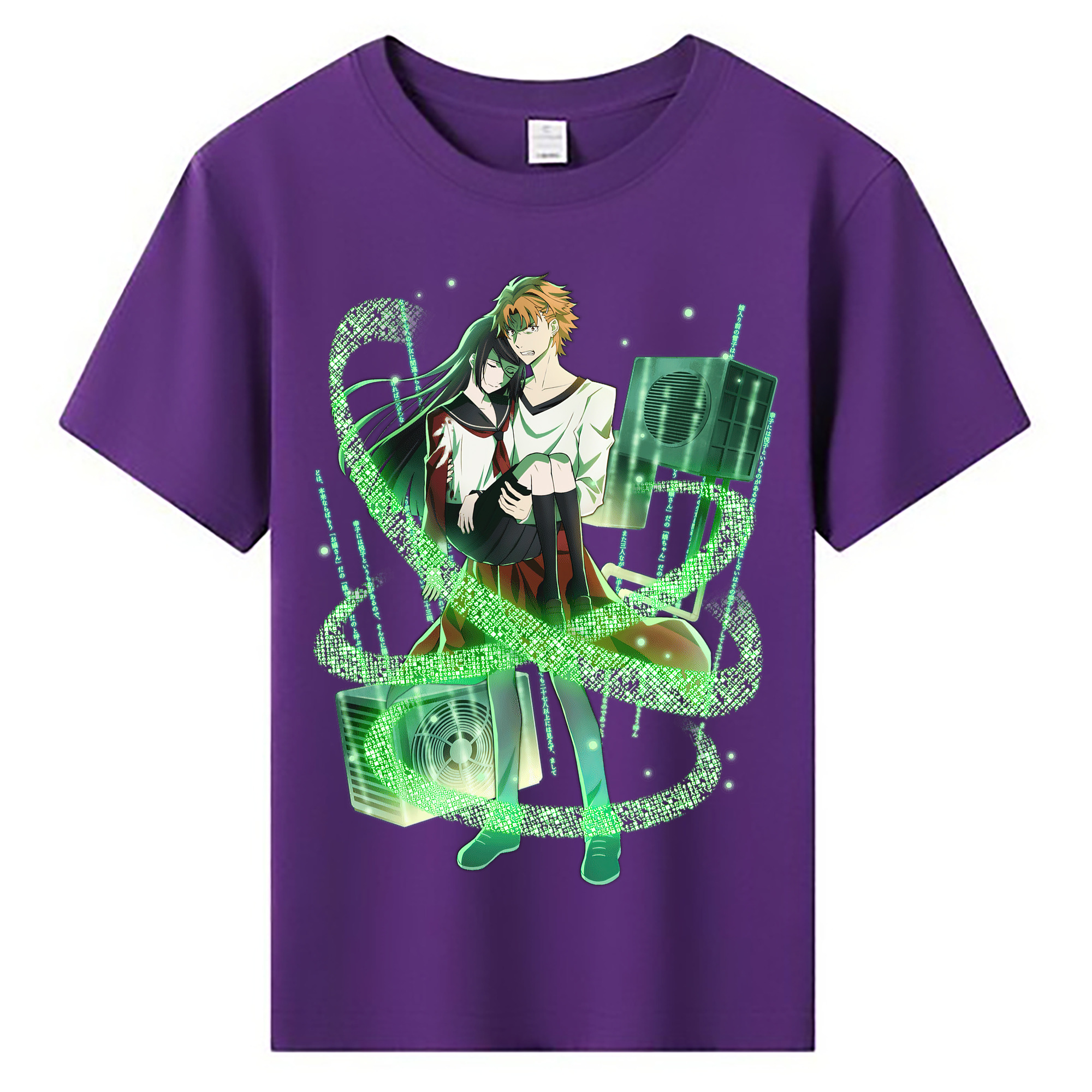 （画像用） 文豪ストレイドッグス Bungo Stray Dogs 綿100％キッズTシャツ（フロントプリント）