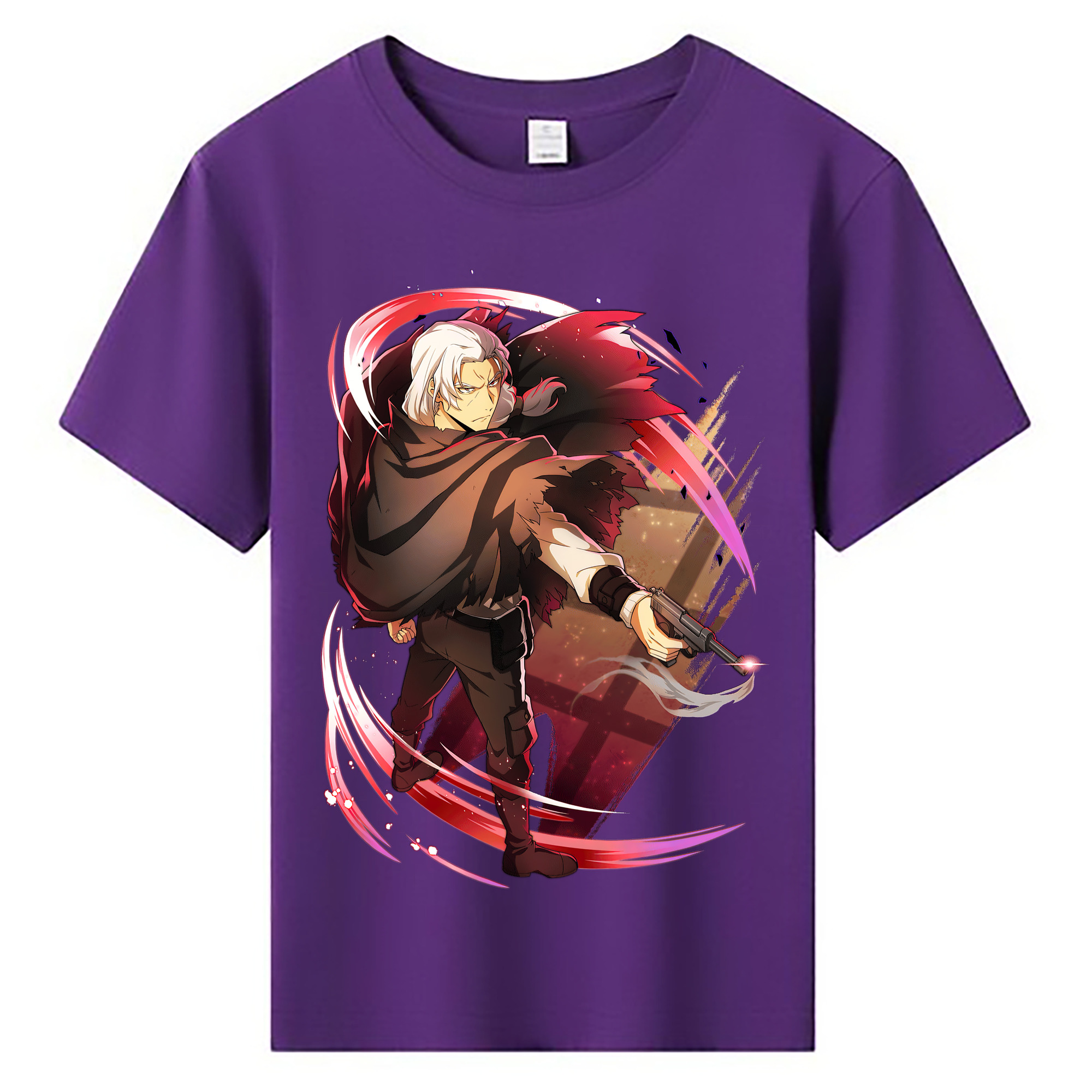 （画像用） 文豪ストレイドッグス Bungo Stray Dogs 綿100％キッズTシャツ（フロントプリント）