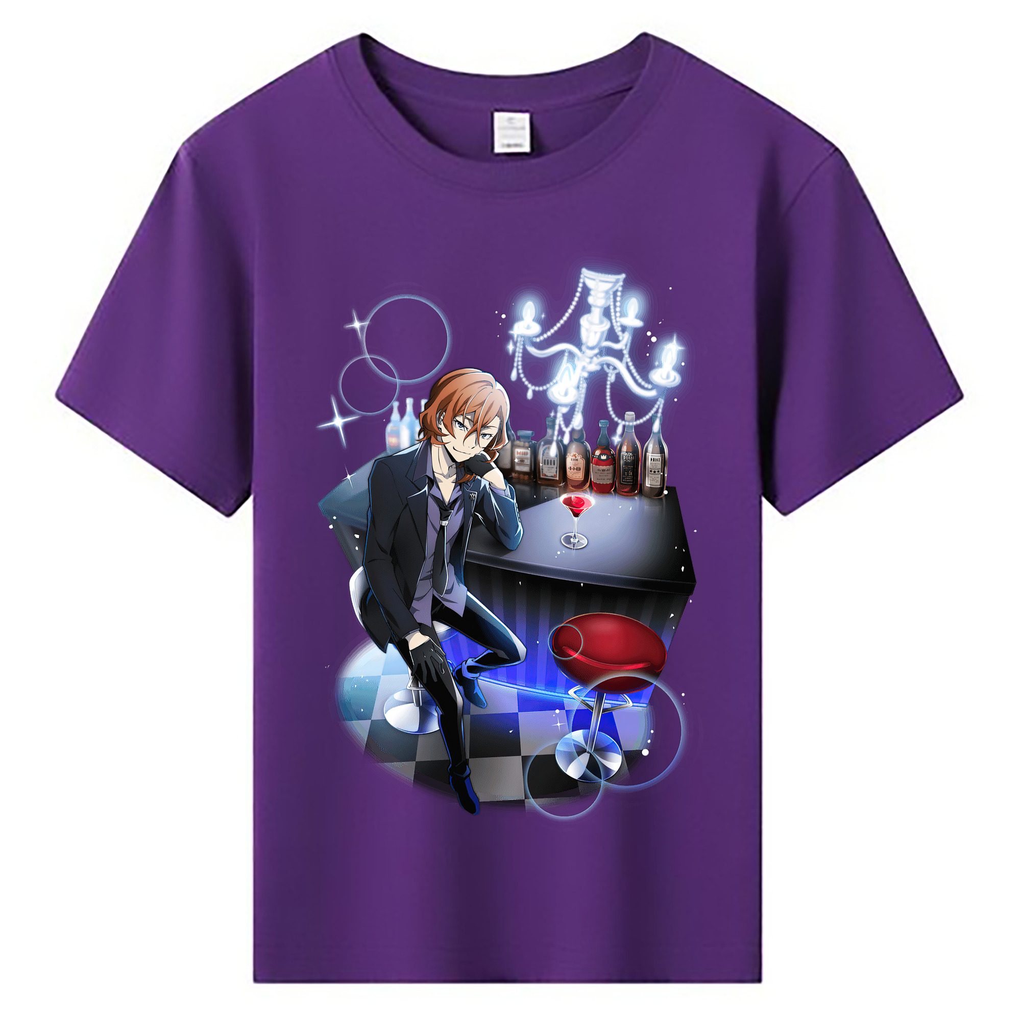 （画像用） 文豪ストレイドッグス Bungo Stray Dogs 綿100％キッズTシャツ（フロントプリント）