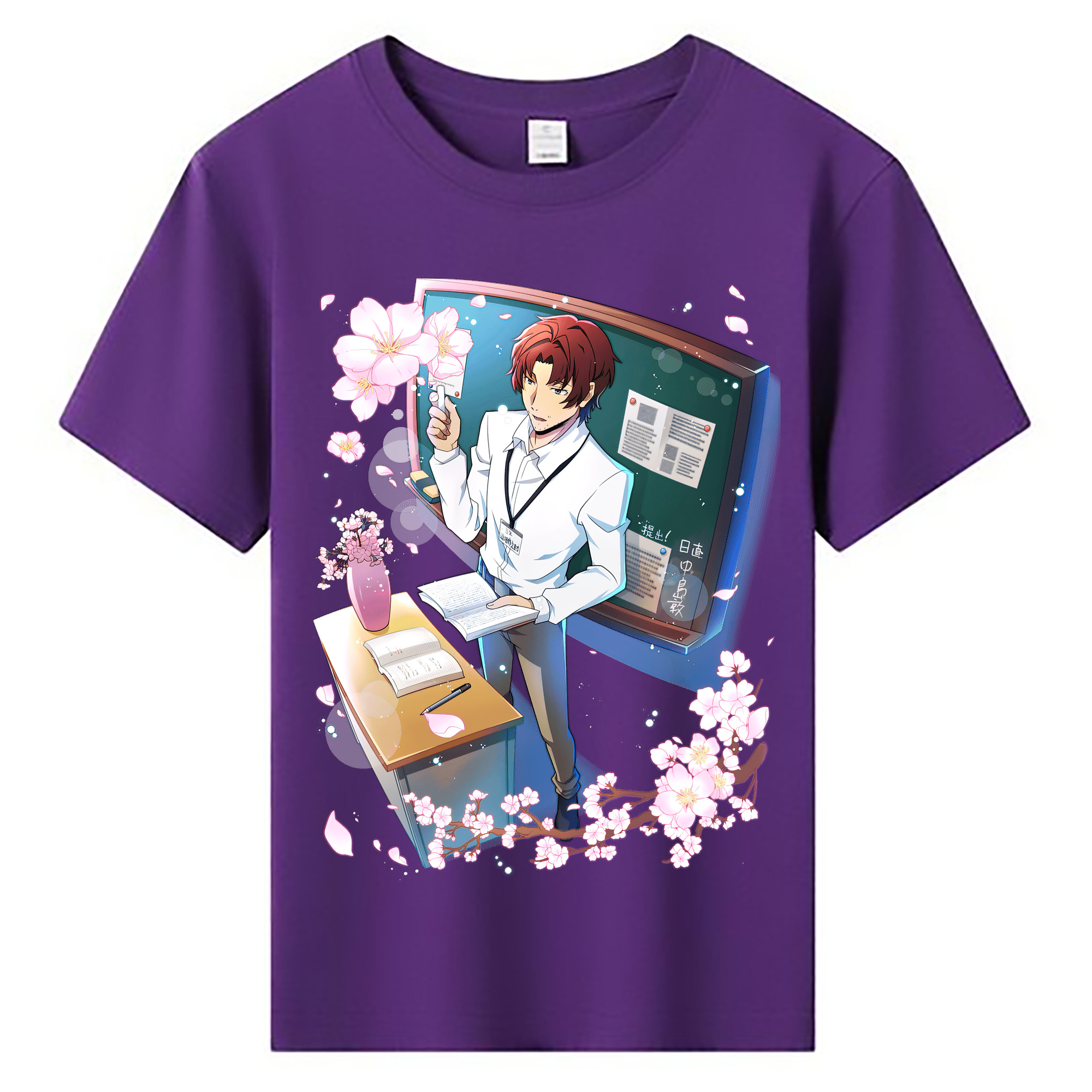 （画像用） 文豪ストレイドッグス Bungo Stray Dogs 綿100％キッズTシャツ（フロントプリント）