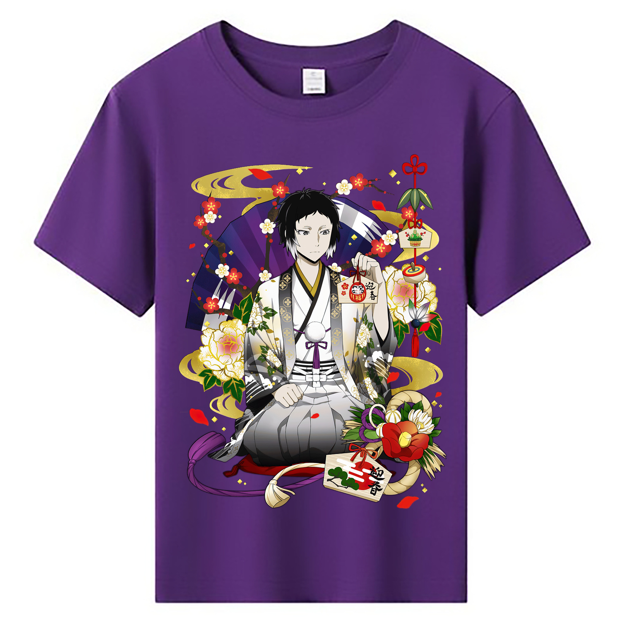 （画像用） 文豪ストレイドッグス Bungo Stray Dogs 綿100％キッズTシャツ（フロントプリント）
