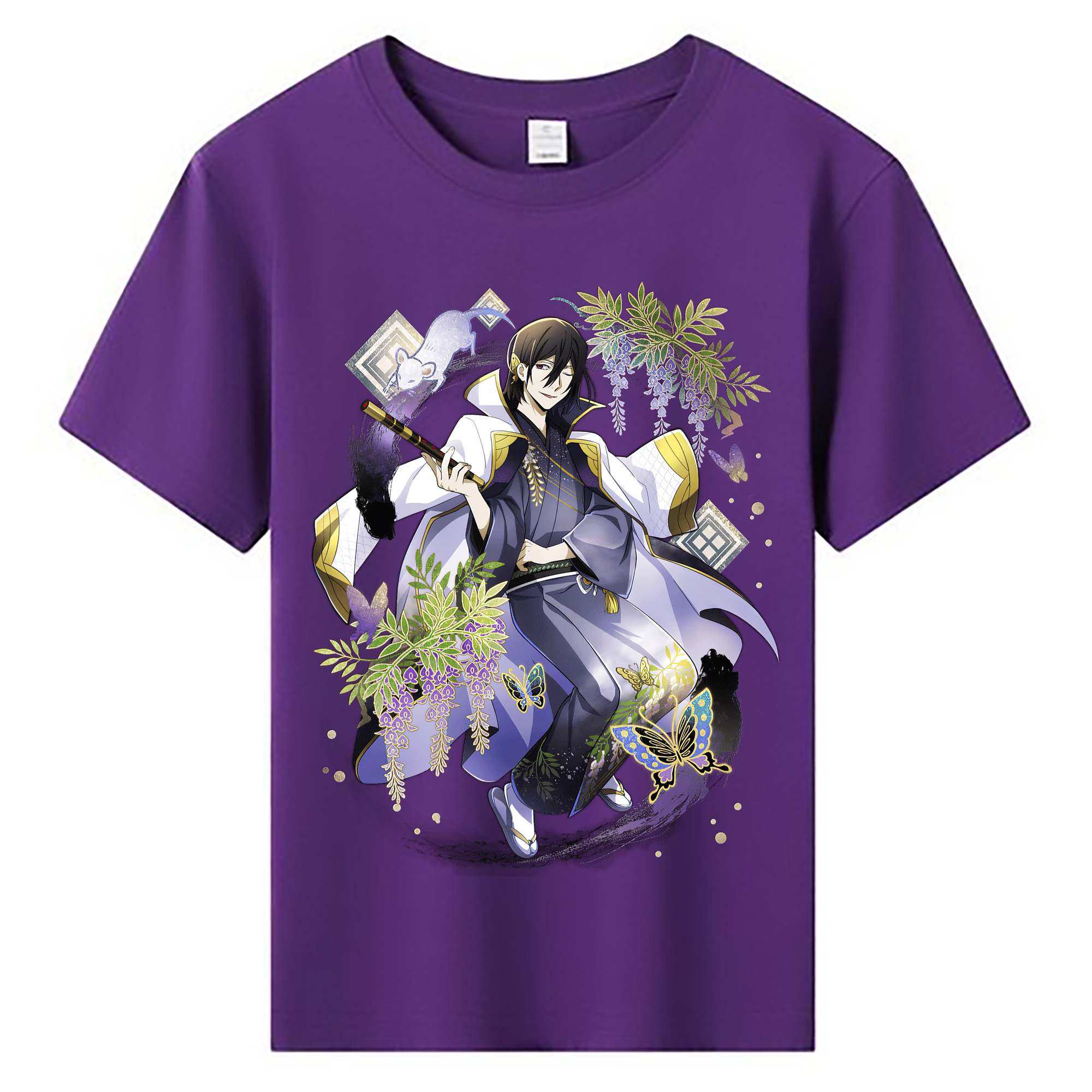 （画像用） 文豪ストレイドッグス Bungo Stray Dogs 綿100％キッズTシャツ（フロントプリント）