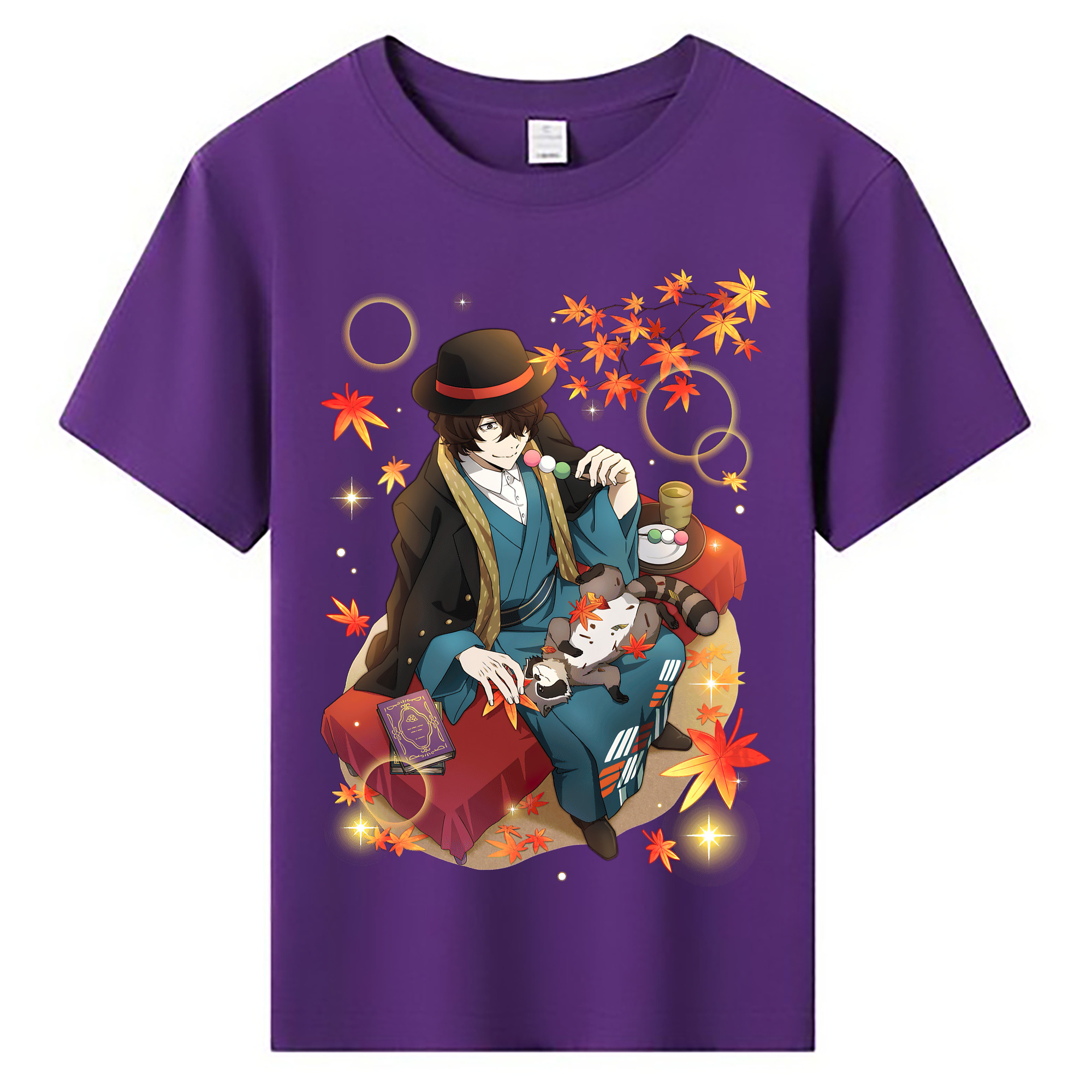 （画像用） 文豪ストレイドッグス Bungo Stray Dogs 綿100％キッズTシャツ（フロントプリント）
