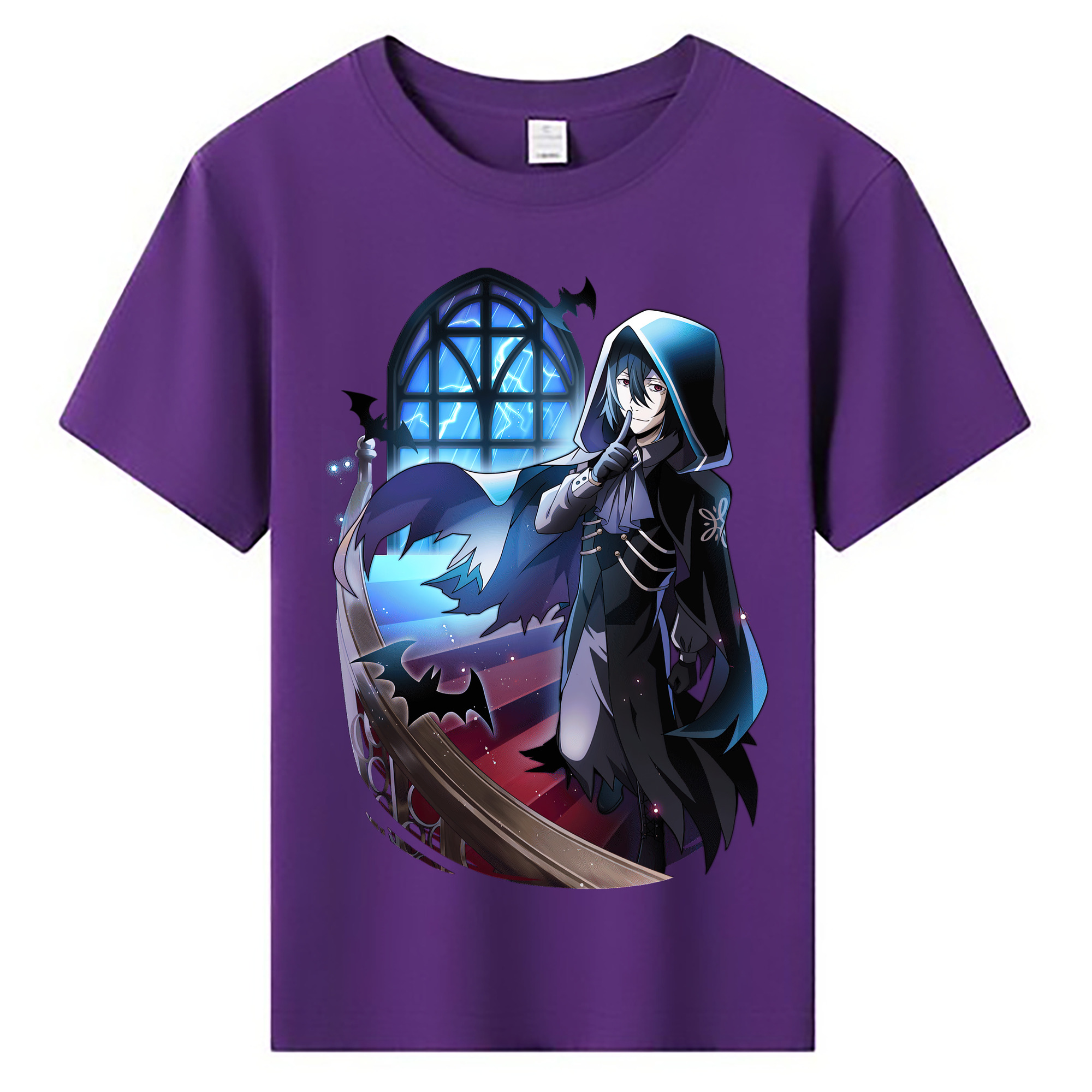 （画像用） 文豪ストレイドッグス Bungo Stray Dogs 綿100％キッズTシャツ（フロントプリント）