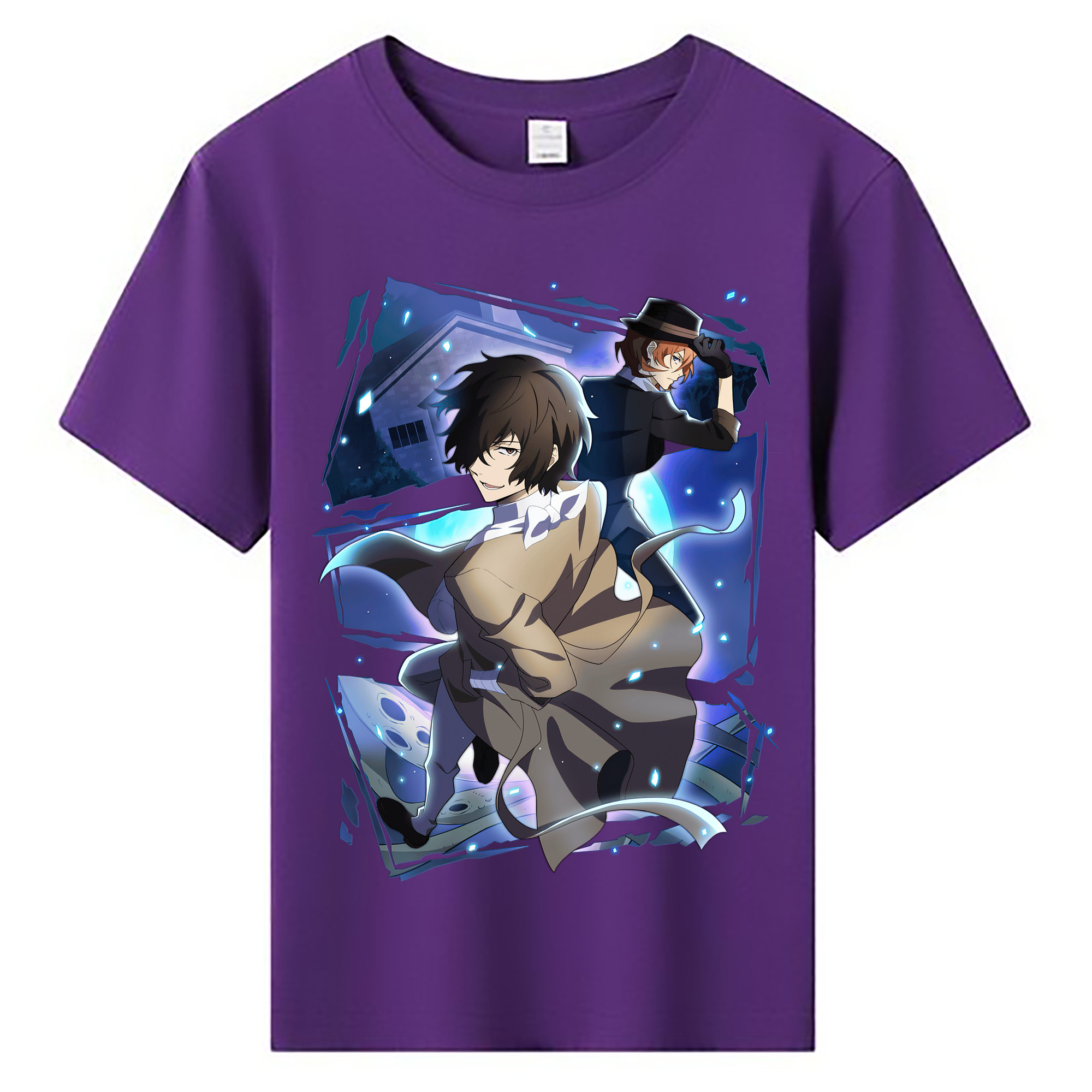 （画像用） 文豪ストレイドッグス Bungo Stray Dogs 綿100％キッズTシャツ（フロントプリント）