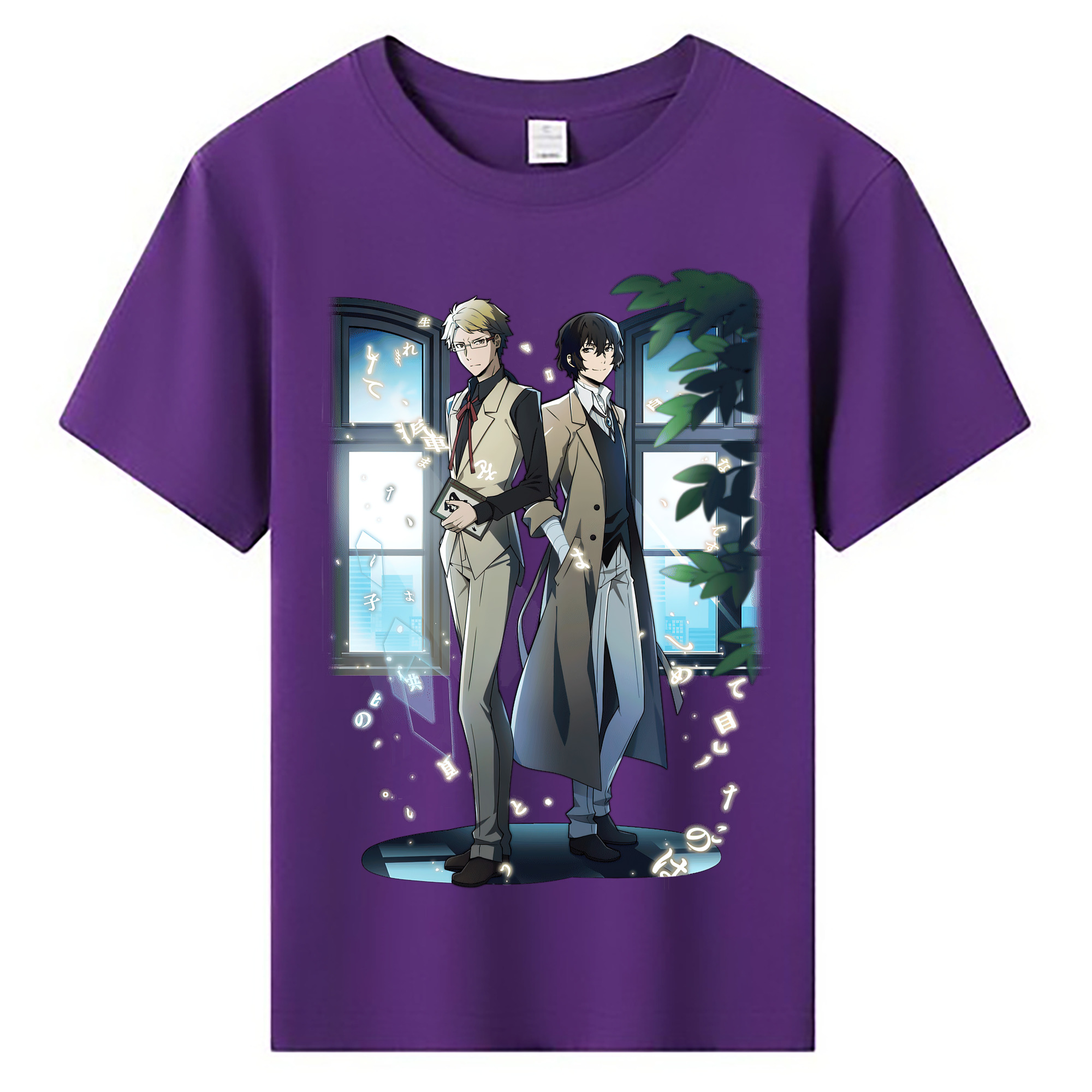 （画像用） 文豪ストレイドッグス Bungo Stray Dogs 綿100％キッズTシャツ（フロントプリント）