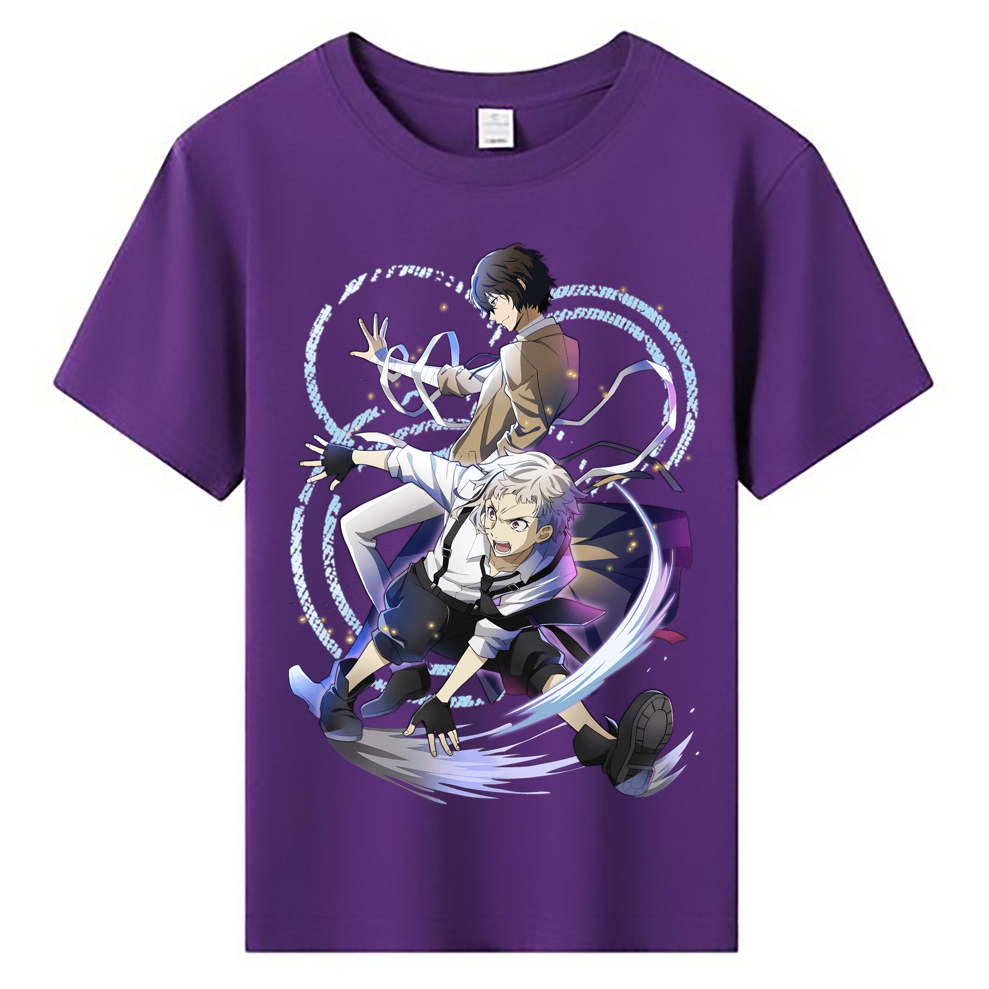 （画像用） 文豪ストレイドッグス Bungo Stray Dogs 綿100％キッズTシャツ（フロントプリント）