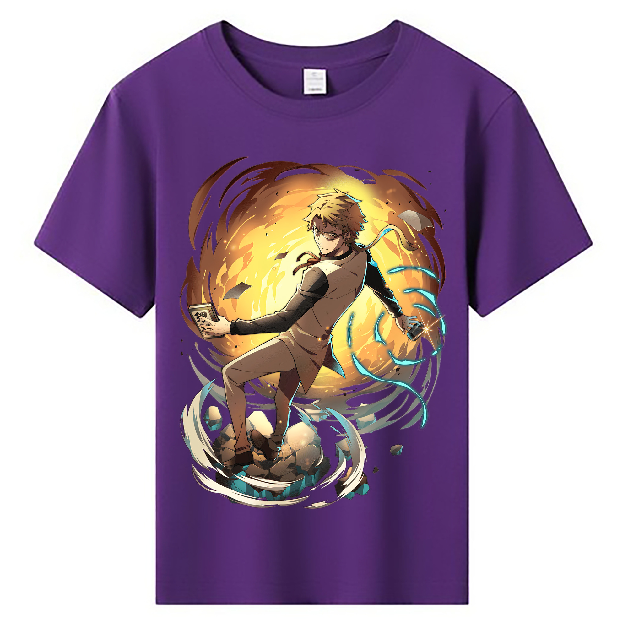 （画像用） 文豪ストレイドッグス Bungo Stray Dogs 綿100％キッズTシャツ（フロントプリント）