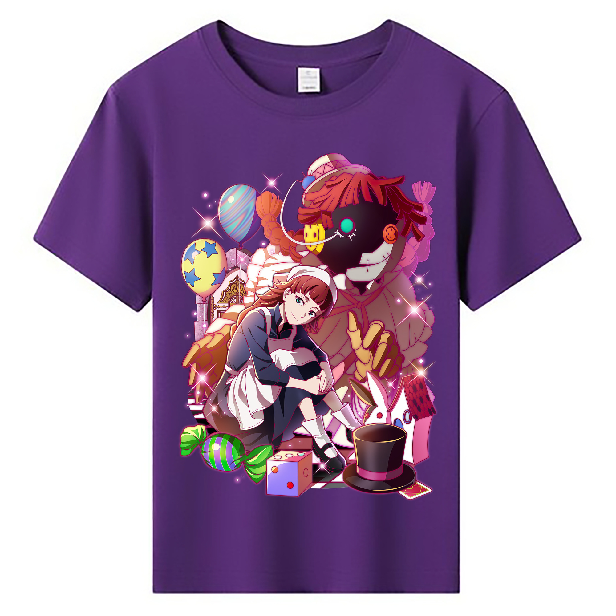 （画像用） 文豪ストレイドッグス Bungo Stray Dogs 綿100％キッズTシャツ（フロントプリント）