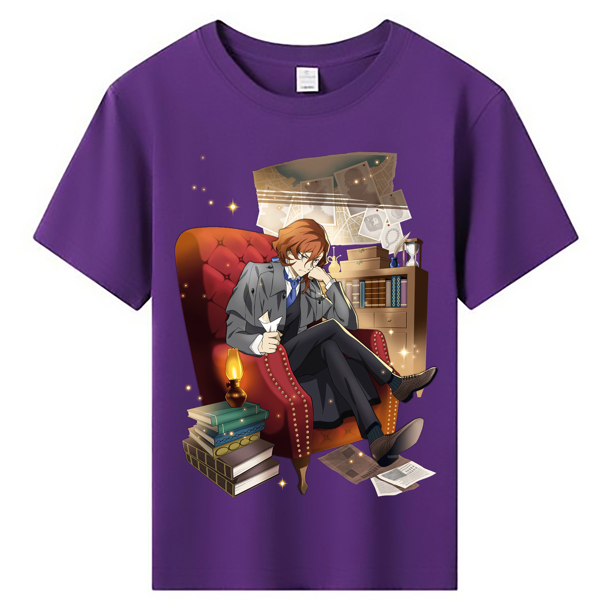 （画像用） 文豪ストレイドッグス Bungo Stray Dogs 綿100％キッズTシャツ（フロントプリント）