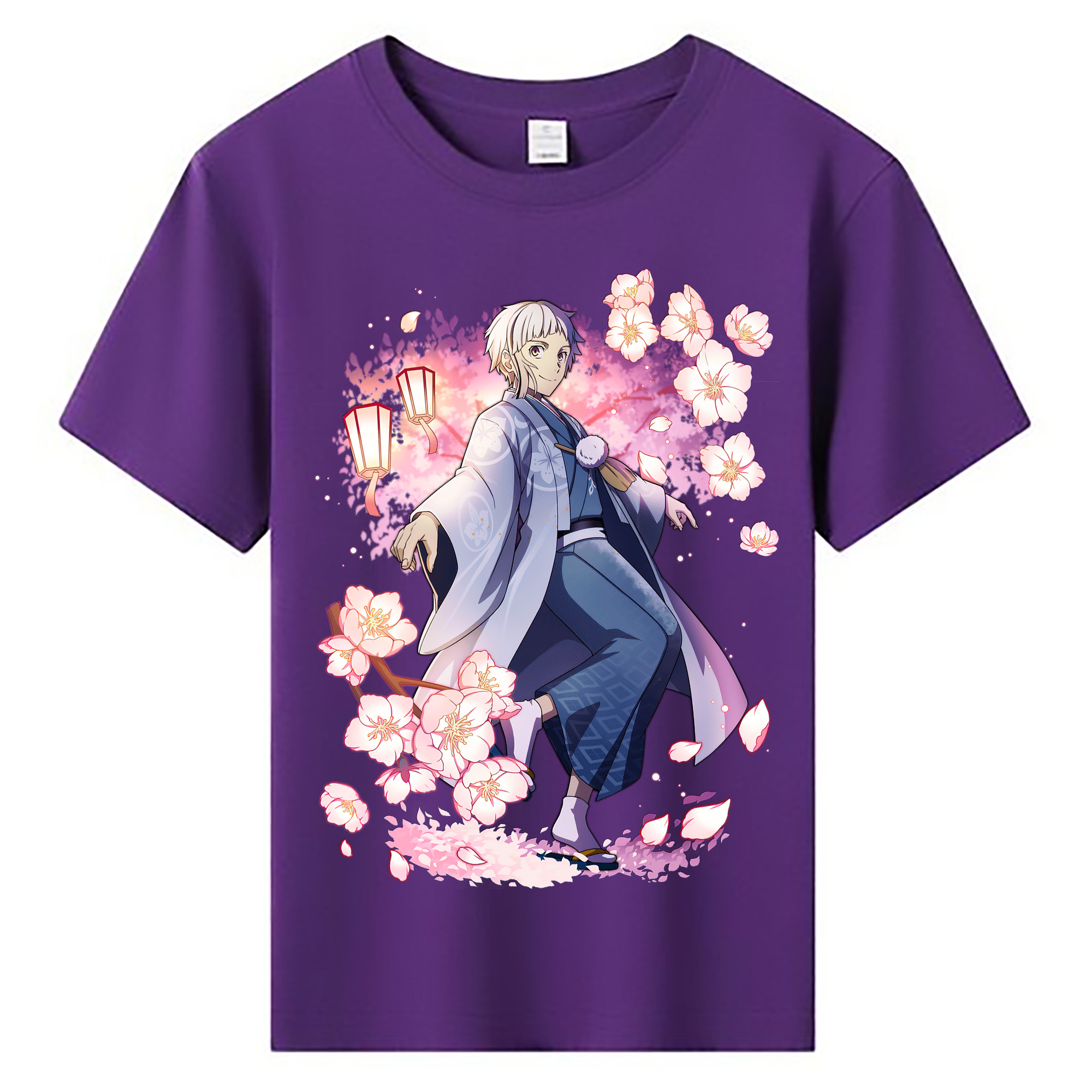 （画像用） 文豪ストレイドッグス Bungo Stray Dogs 綿100％キッズTシャツ（フロントプリント）