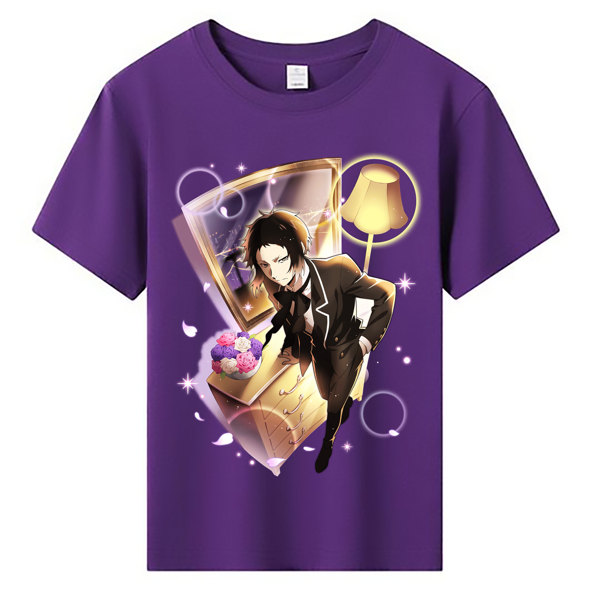 （画像用） 文豪ストレイドッグス Bungo Stray Dogs 綿100％キッズTシャツ（フロントプリント）