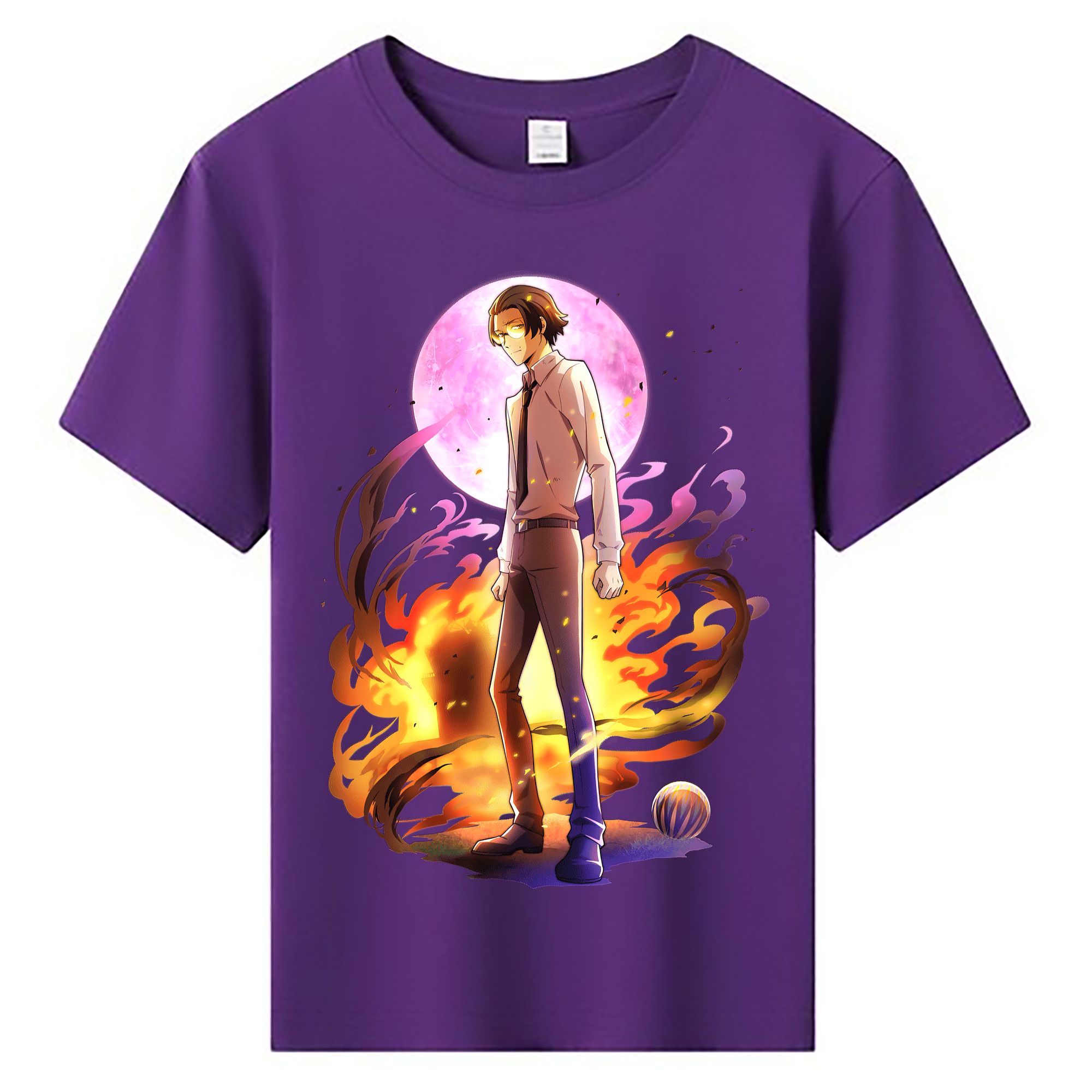 （画像用） 文豪ストレイドッグス Bungo Stray Dogs 綿100％キッズTシャツ（フロントプリント）