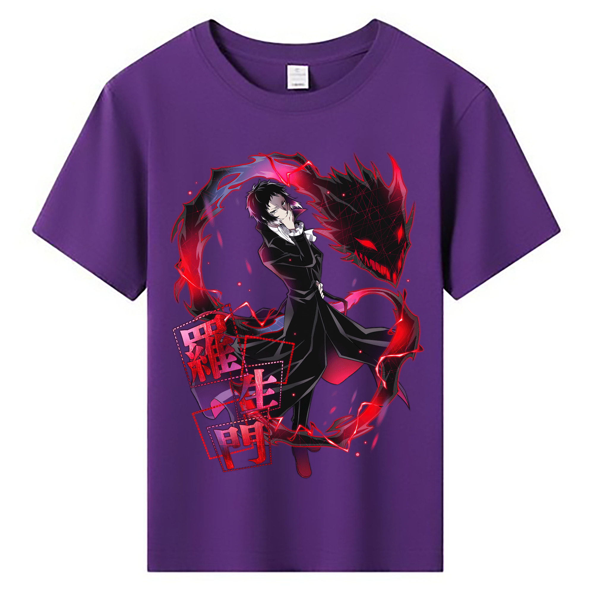 （画像用） 文豪ストレイドッグス Bungo Stray Dogs 綿100％キッズTシャツ（フロントプリント）