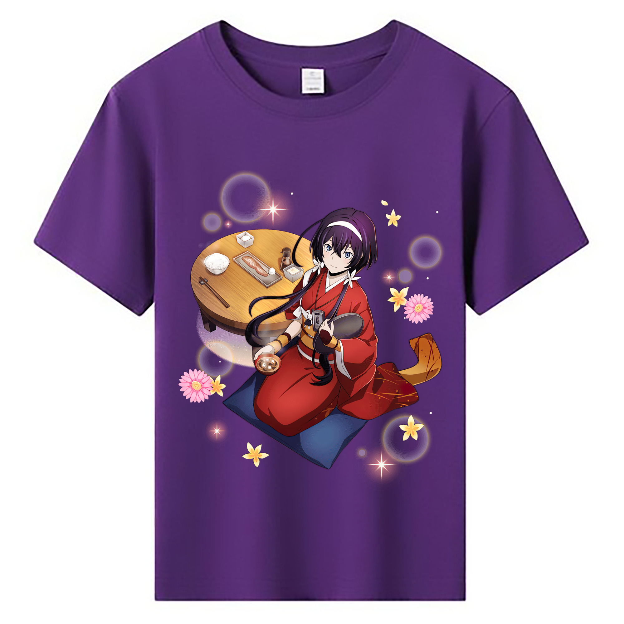 （画像用） 文豪ストレイドッグス Bungo Stray Dogs 綿100％キッズTシャツ（フロントプリント）
