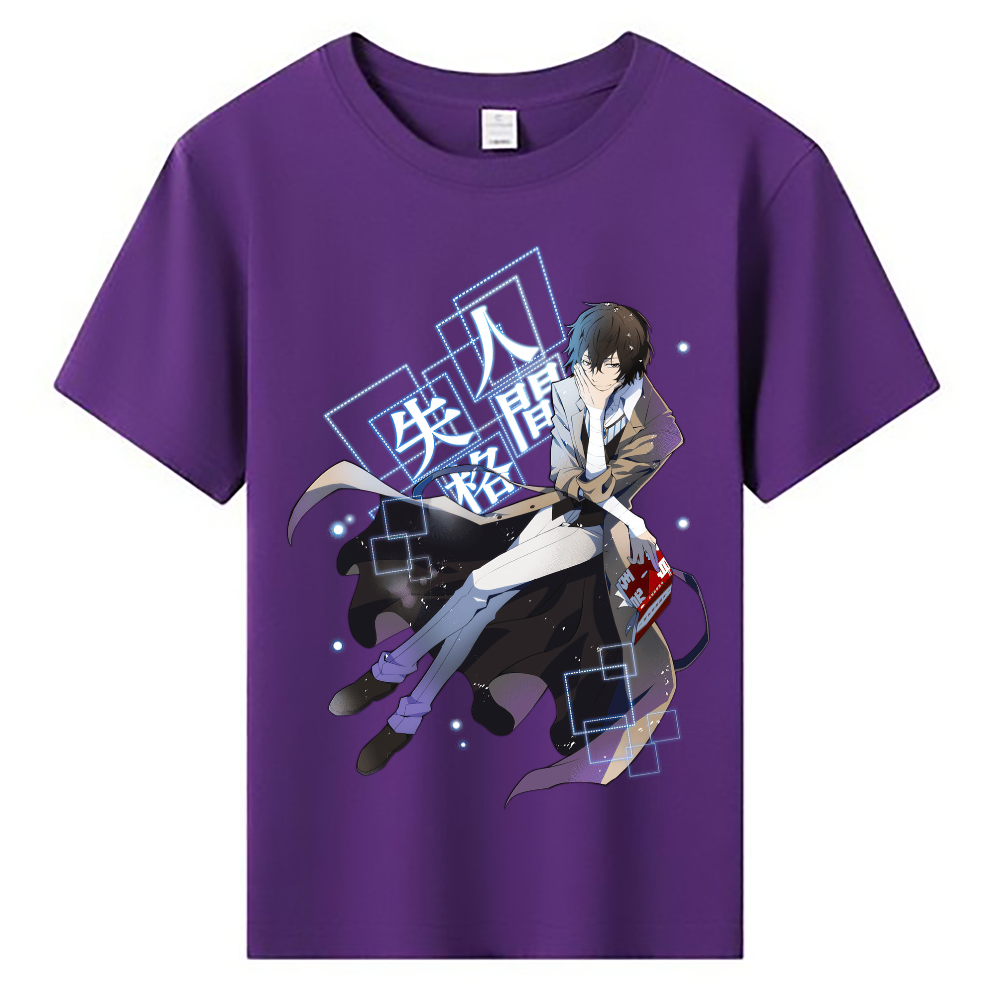 （画像用） 文豪ストレイドッグス Bungo Stray Dogs 綿100％キッズTシャツ（フロントプリント）