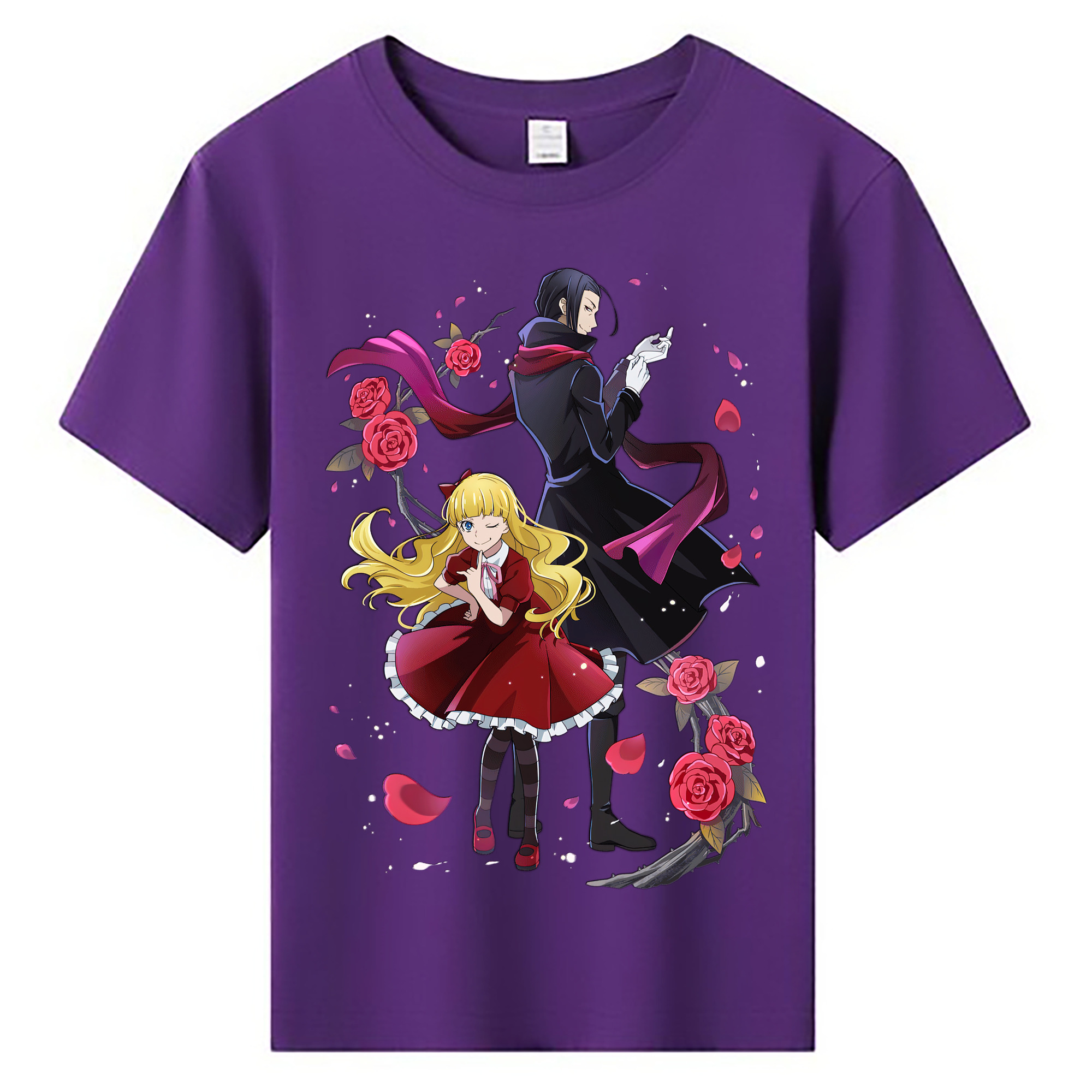 （画像用） 文豪ストレイドッグス Bungo Stray Dogs 綿100％キッズTシャツ（フロントプリント）