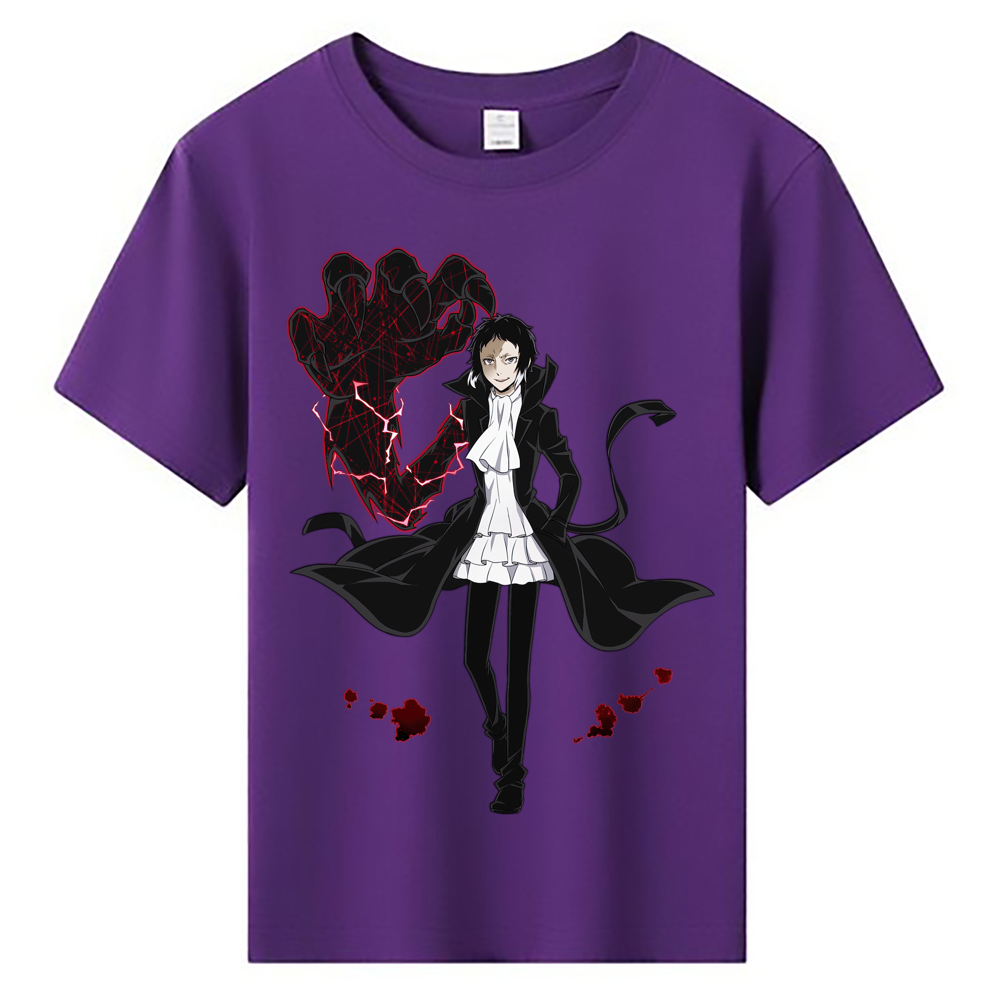（画像用） 文豪ストレイドッグス Bungo Stray Dogs 綿100％キッズTシャツ（フロントプリント）