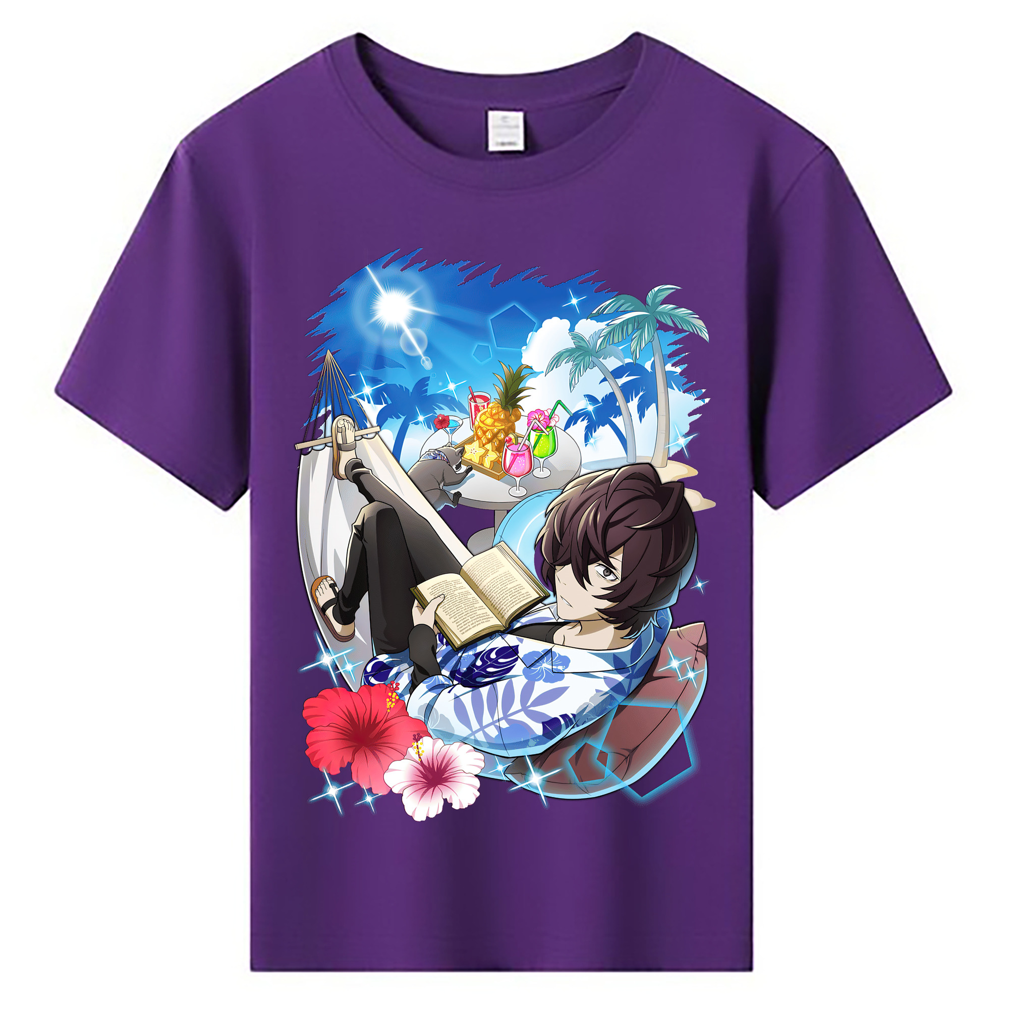 （画像用） 文豪ストレイドッグス Bungo Stray Dogs 綿100％キッズTシャツ（フロントプリント）